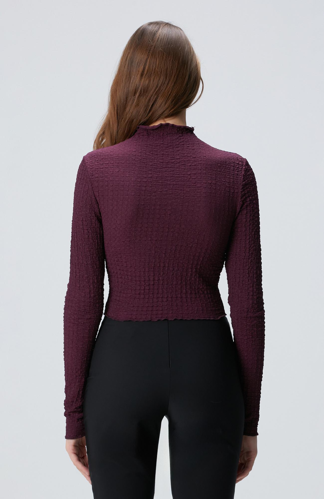 Network Kadın N-Tech Mor Bluz