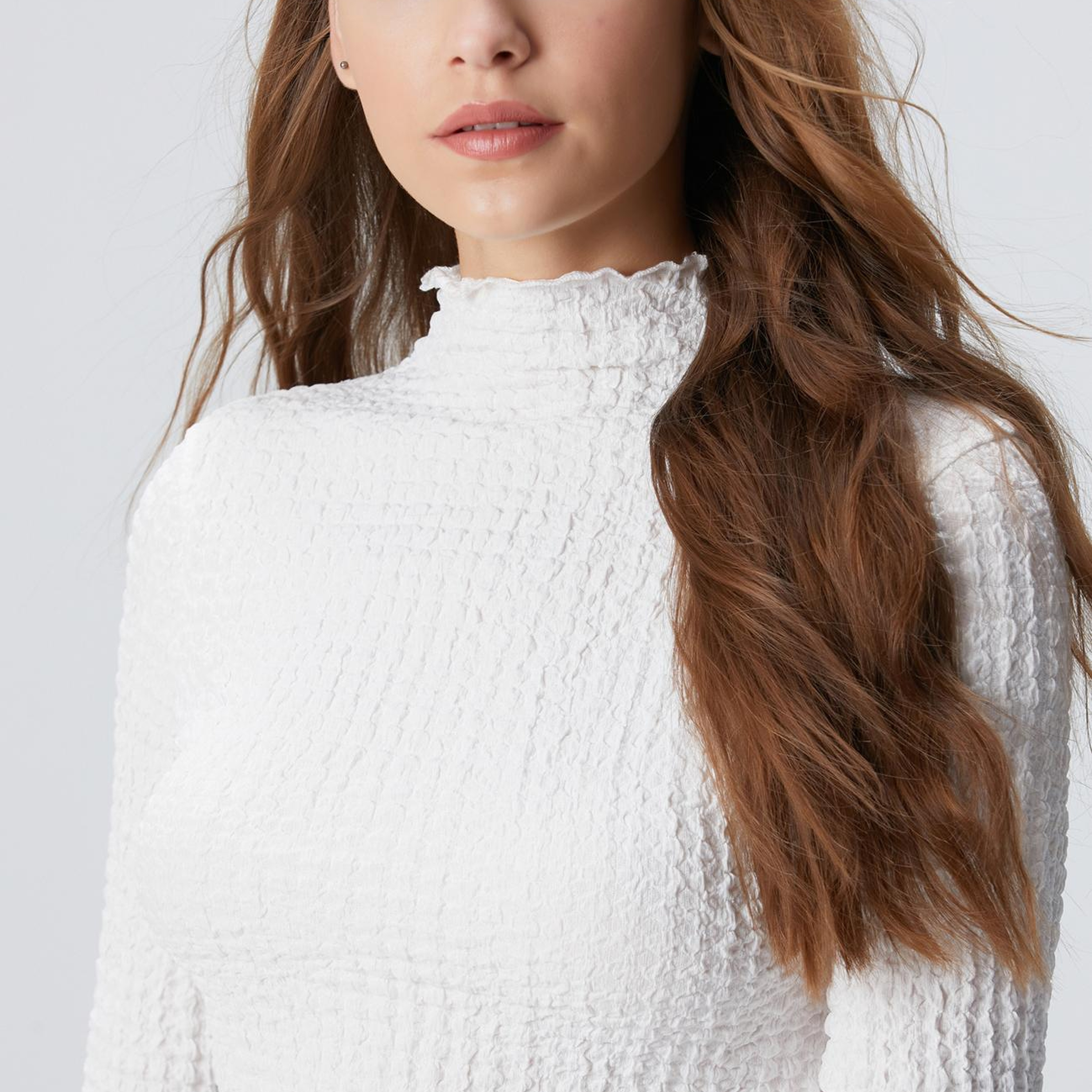 Network Kadın N-Tech Kırık Beyaz Bluz