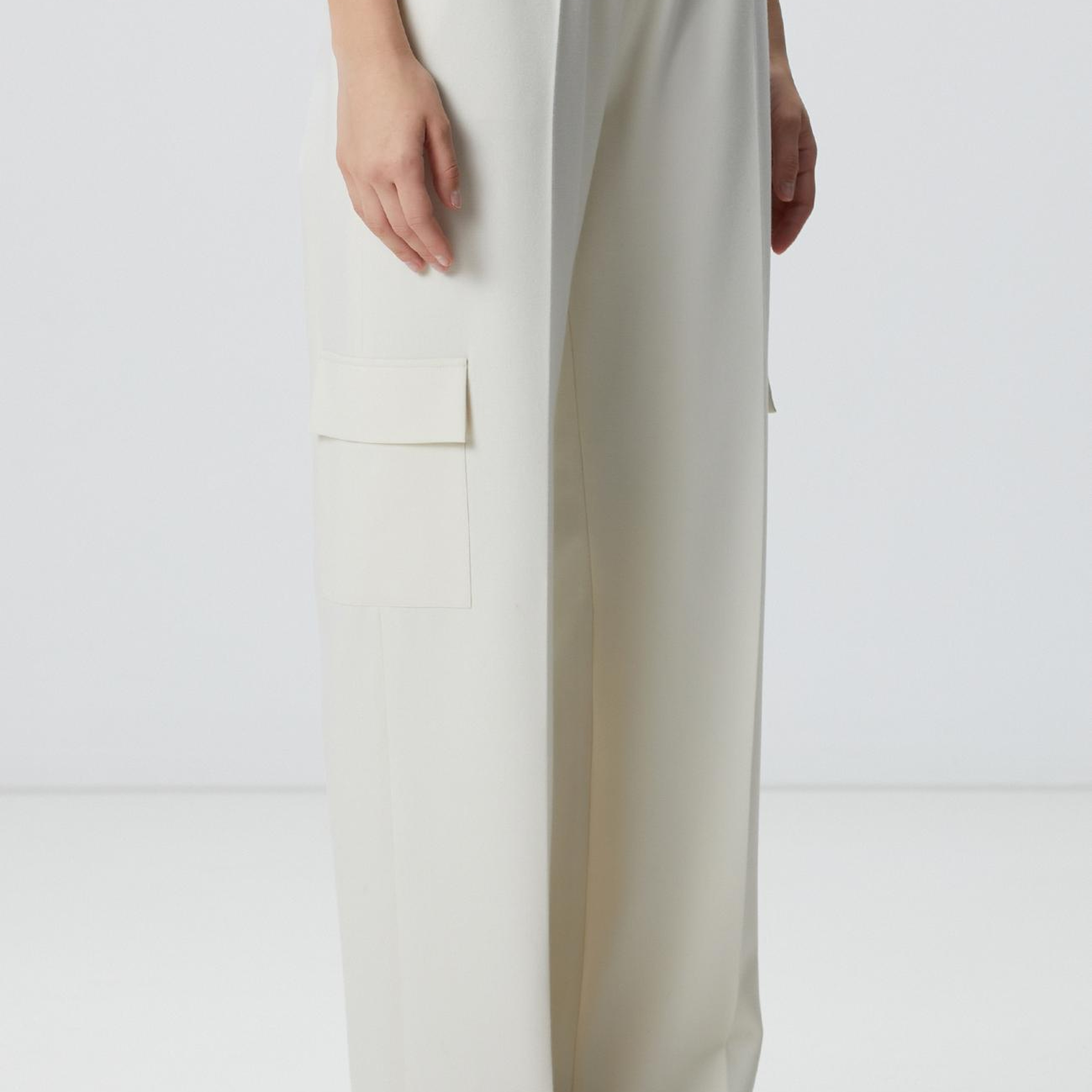 Network Kadın Beyaz Pantolon