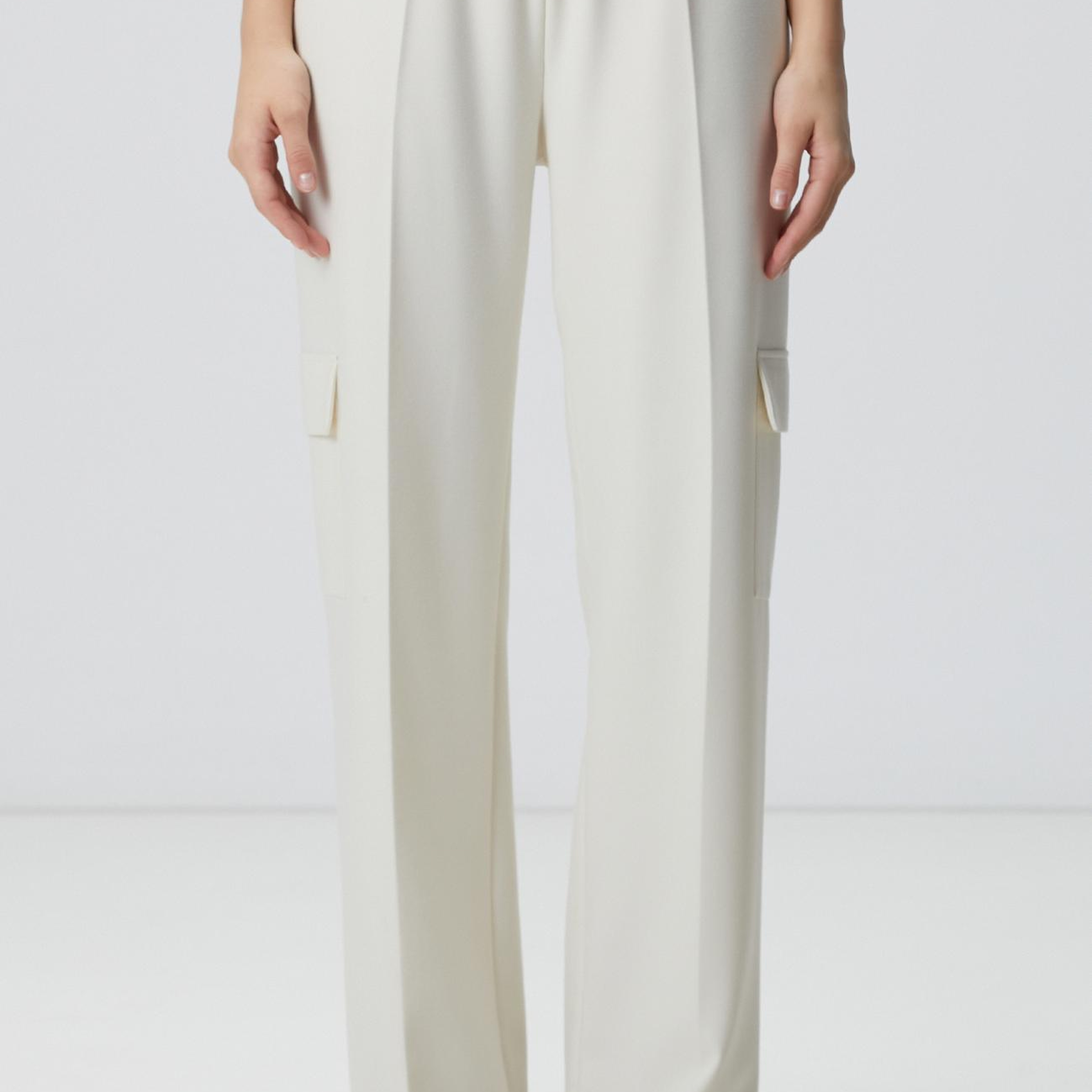 Network Kadın Beyaz Pantolon