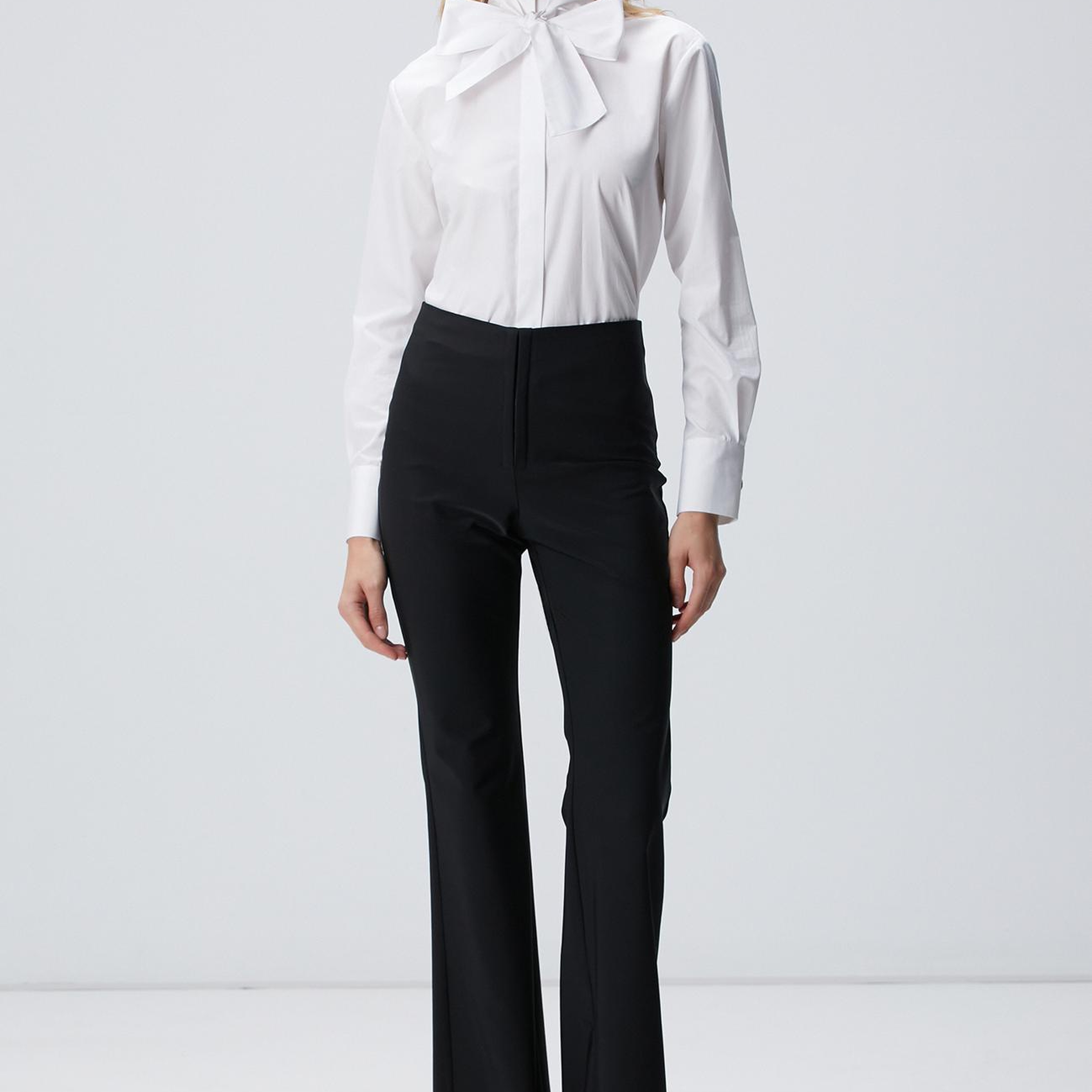 Network Kadın Siyah Pantolon