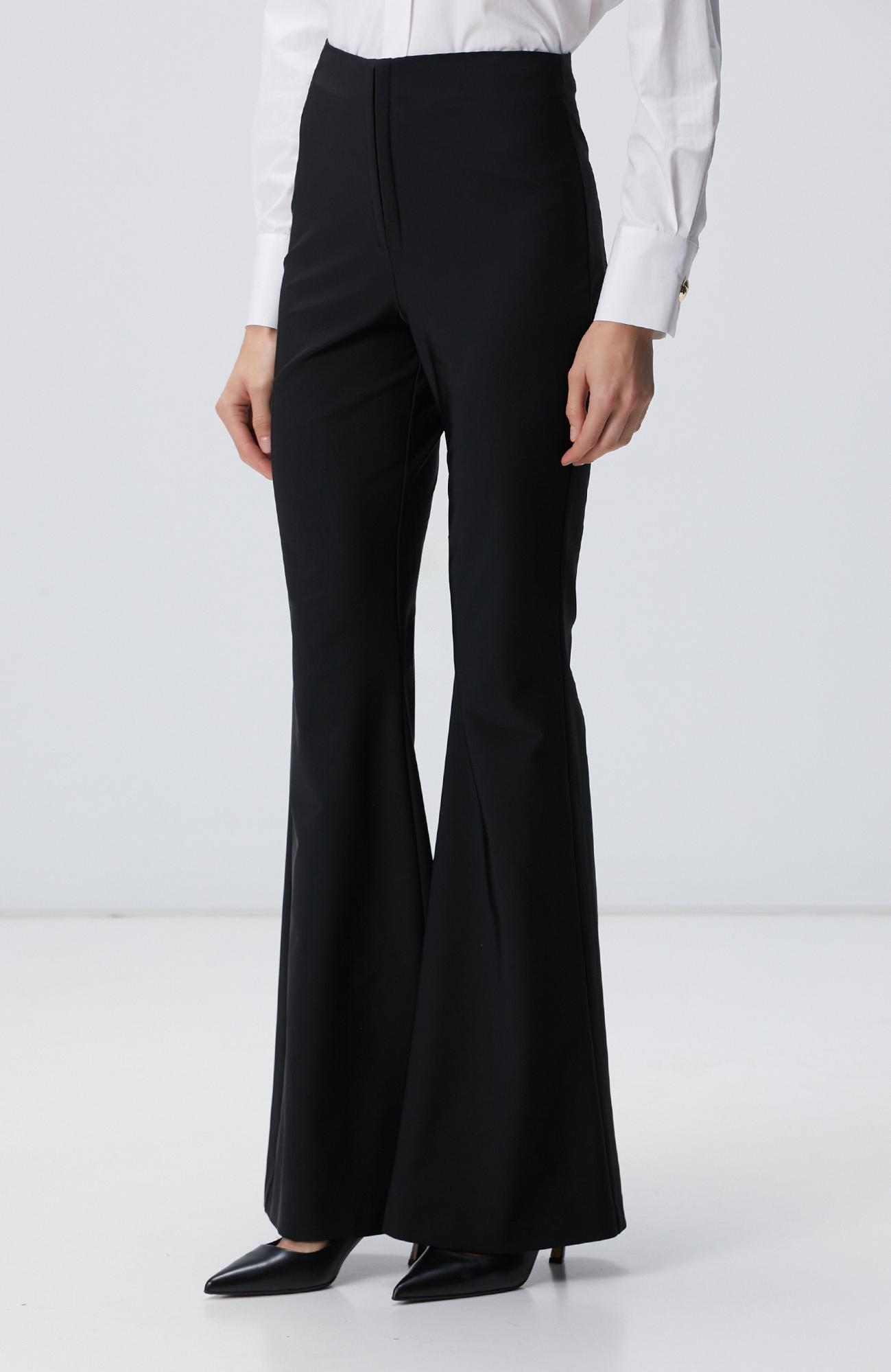 Network Kadın Siyah Pantolon