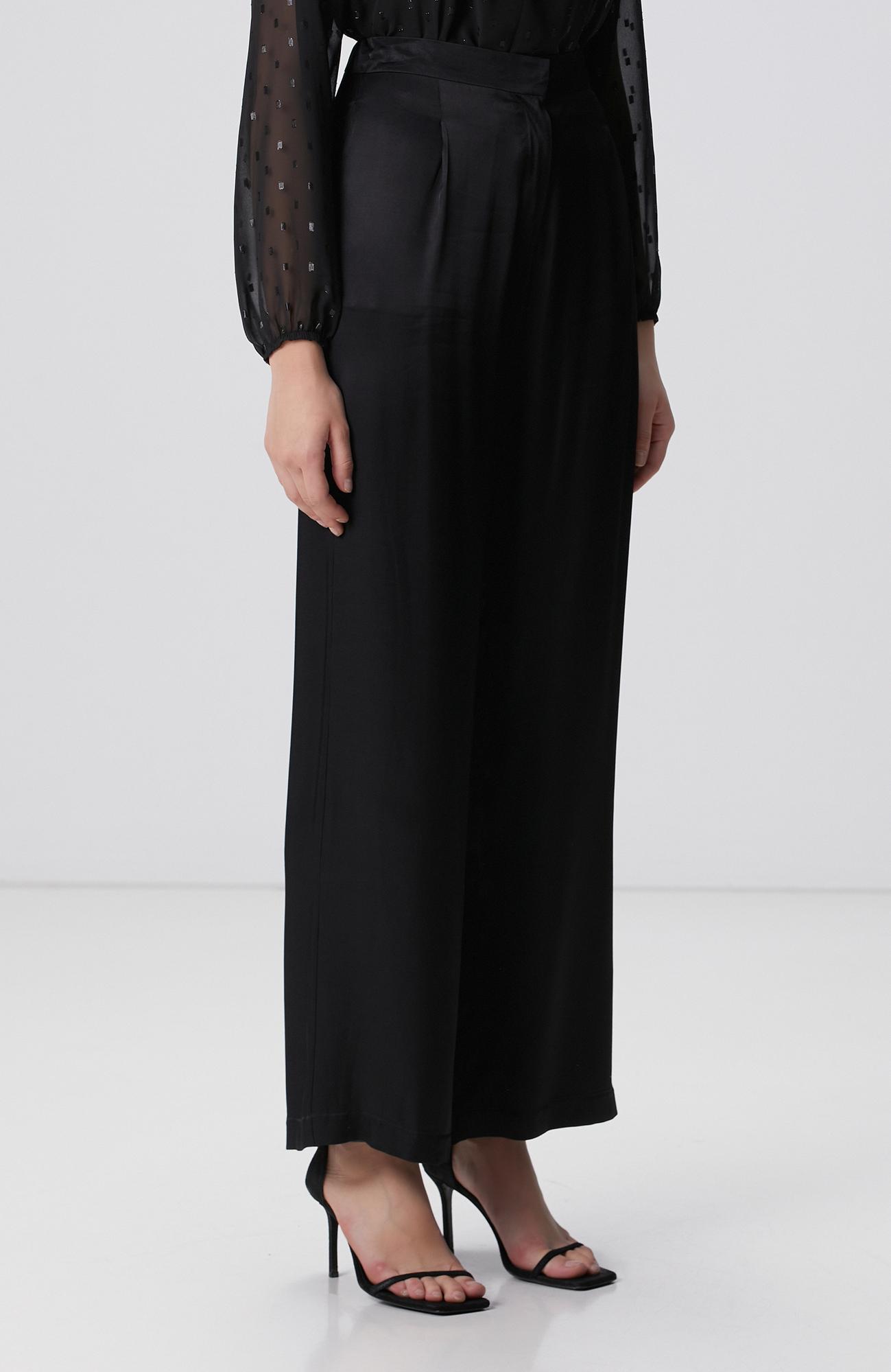 Network Kadın Siyah Pantolon