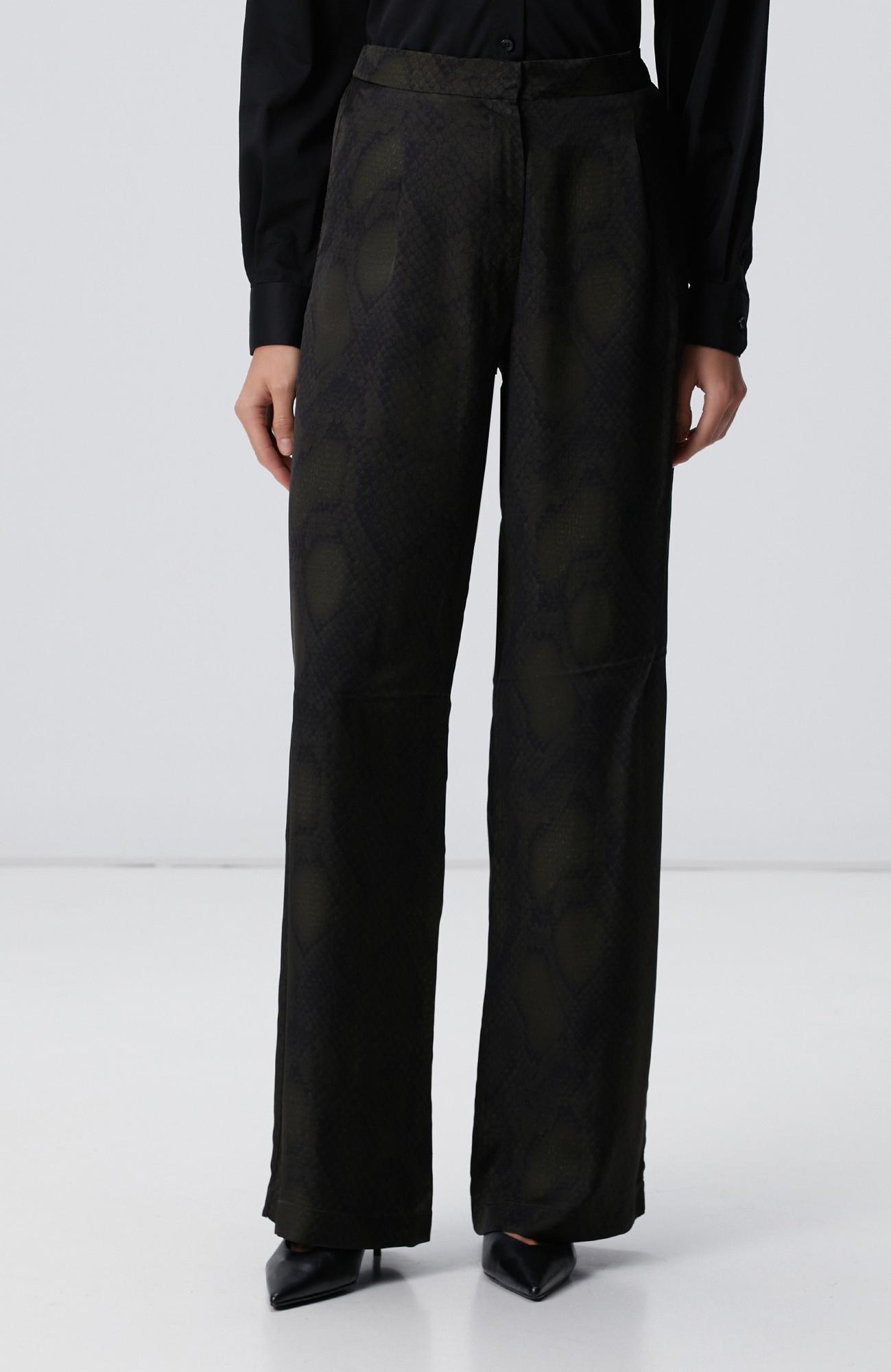 Network Kadın Haki Desenli Pantolon