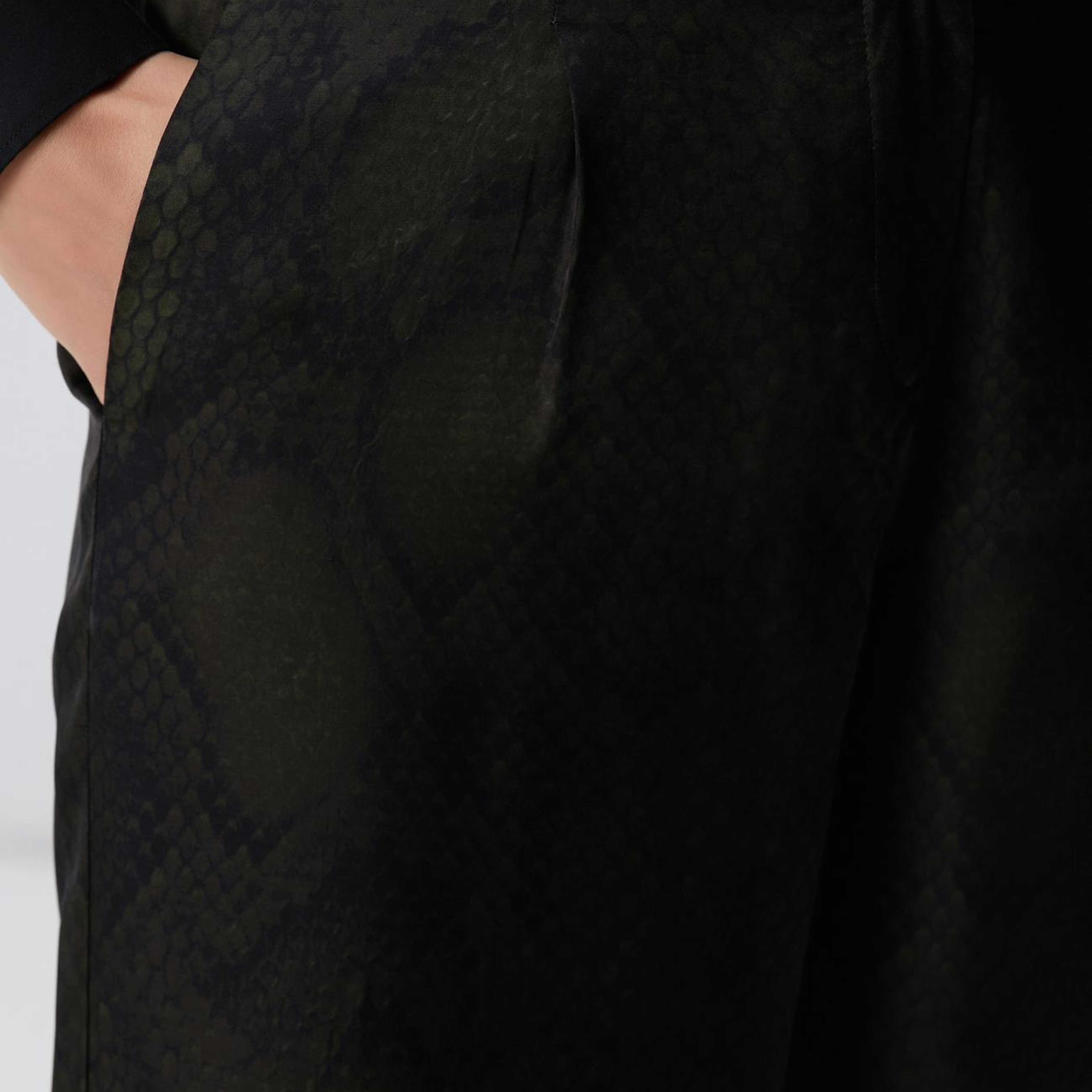 Network Kadın Haki Desenli Pantolon