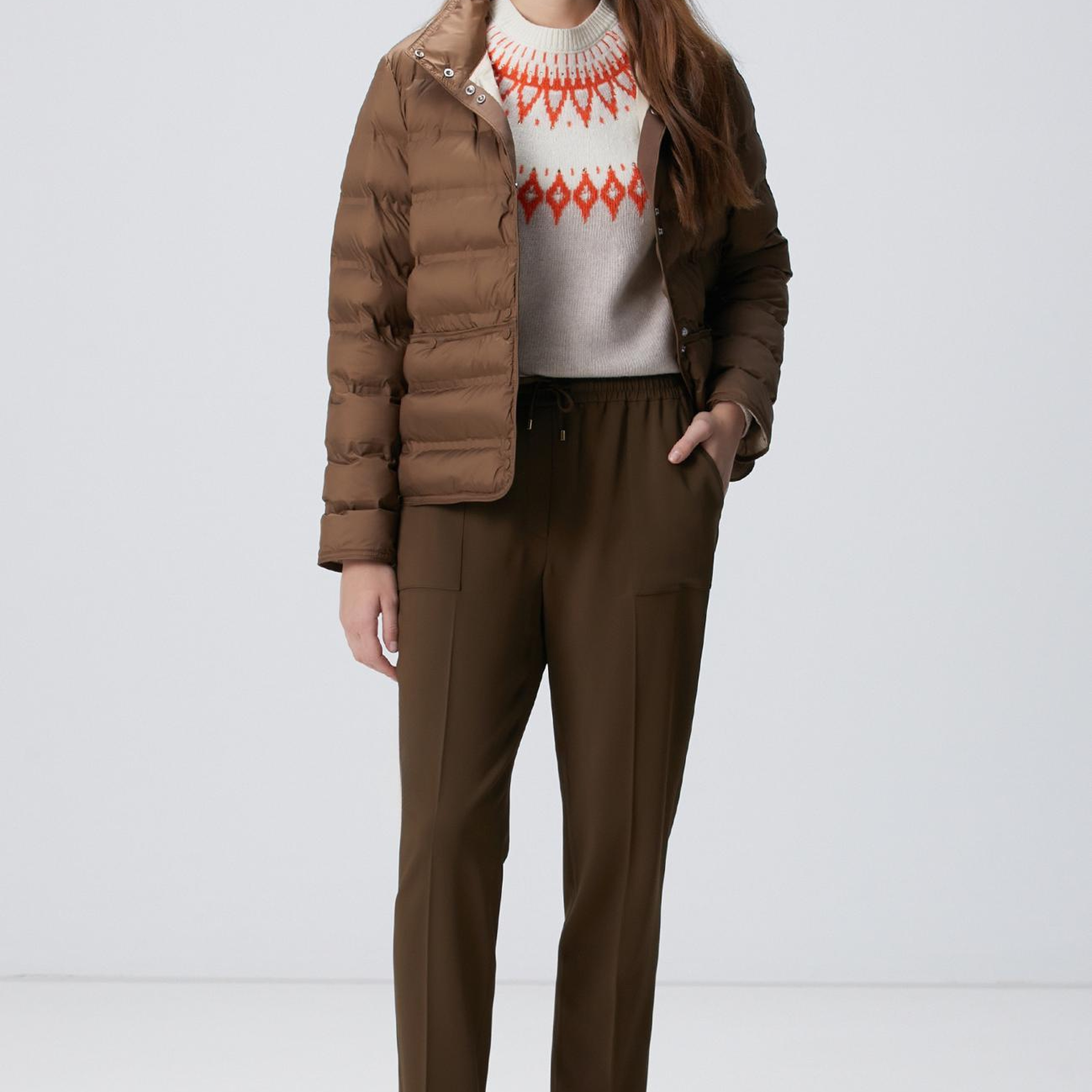 Network Kadın Haki Pantolon