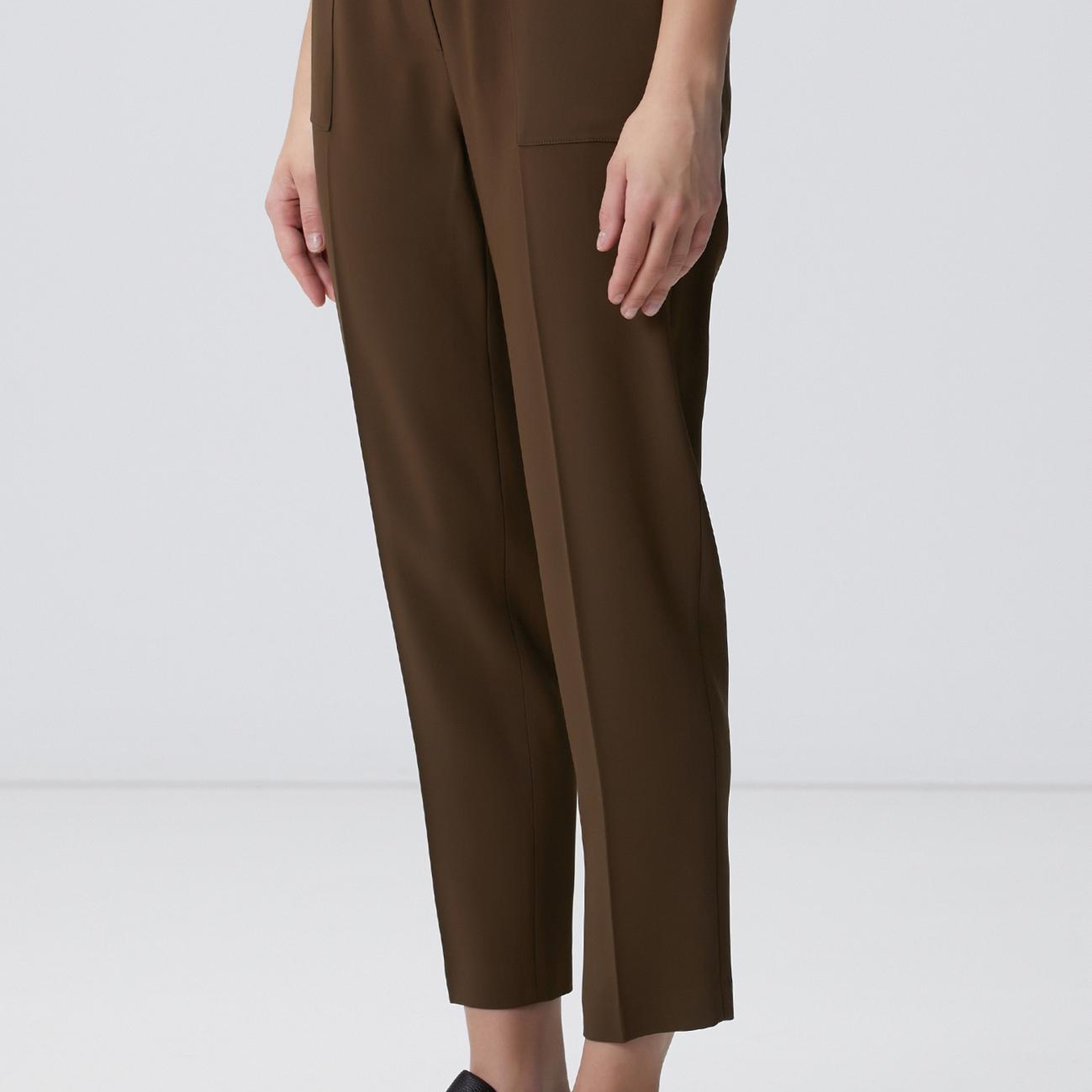 Network Kadın Haki Pantolon