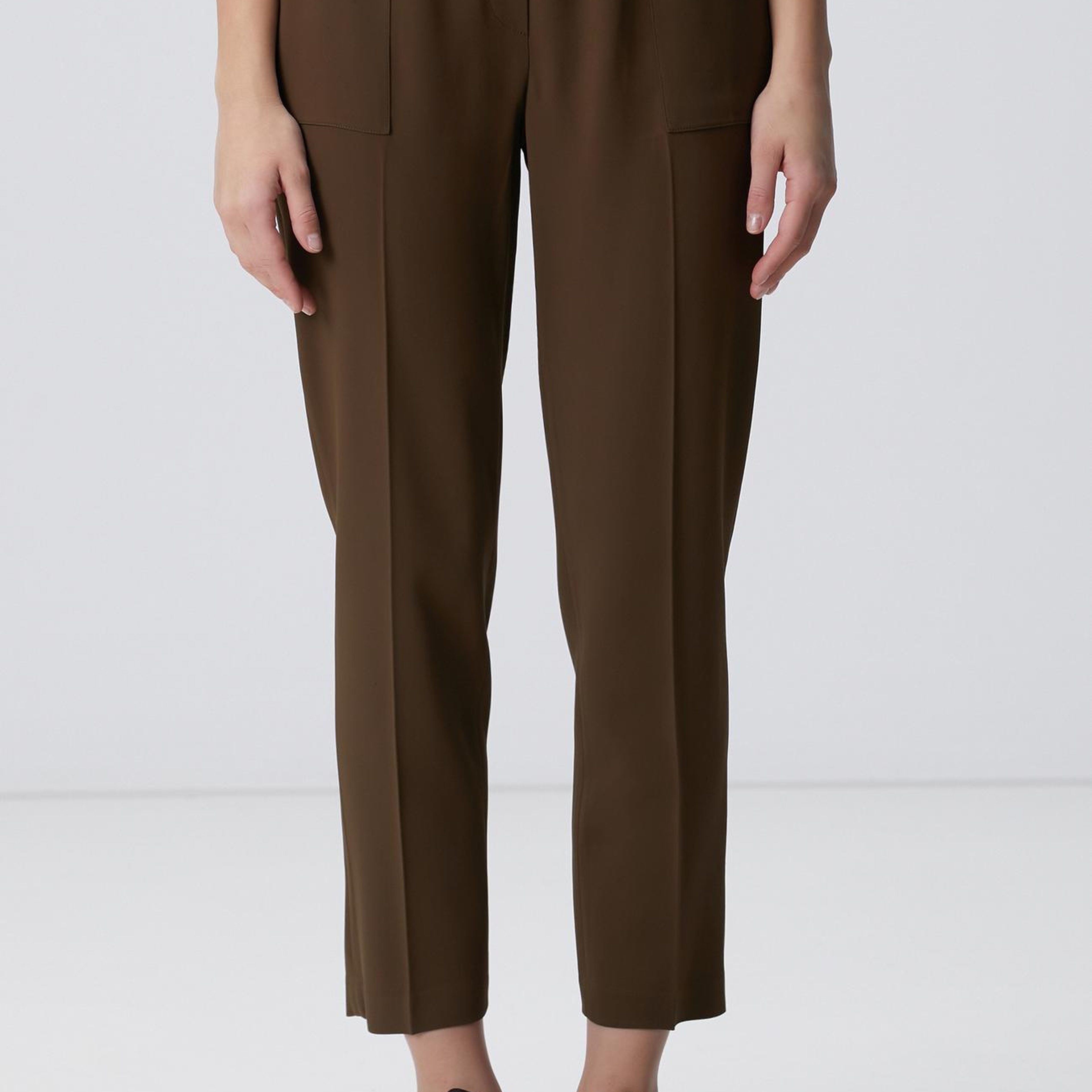 Network Kadın Haki Pantolon