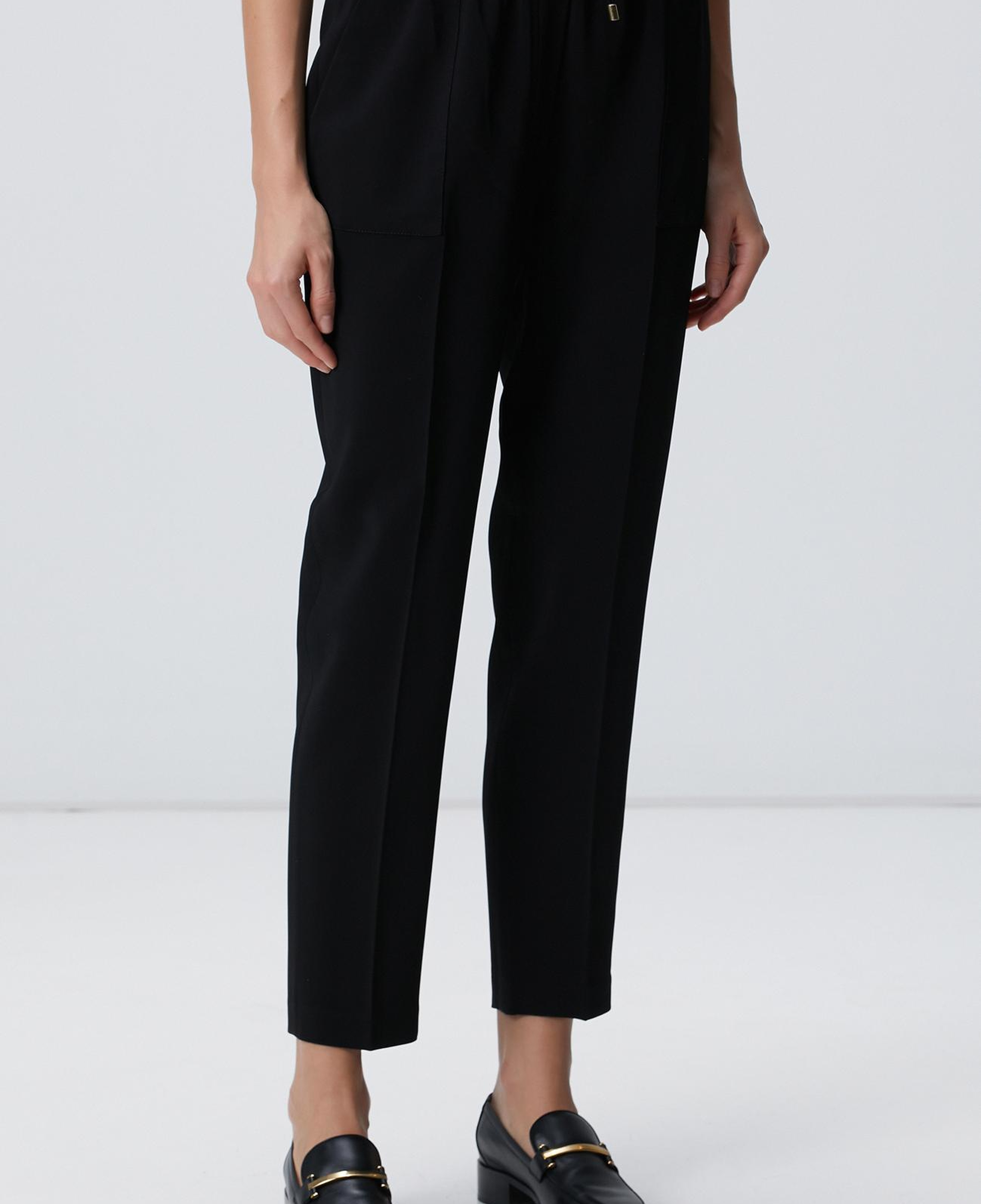 Network Kadın Siyah Pantolon