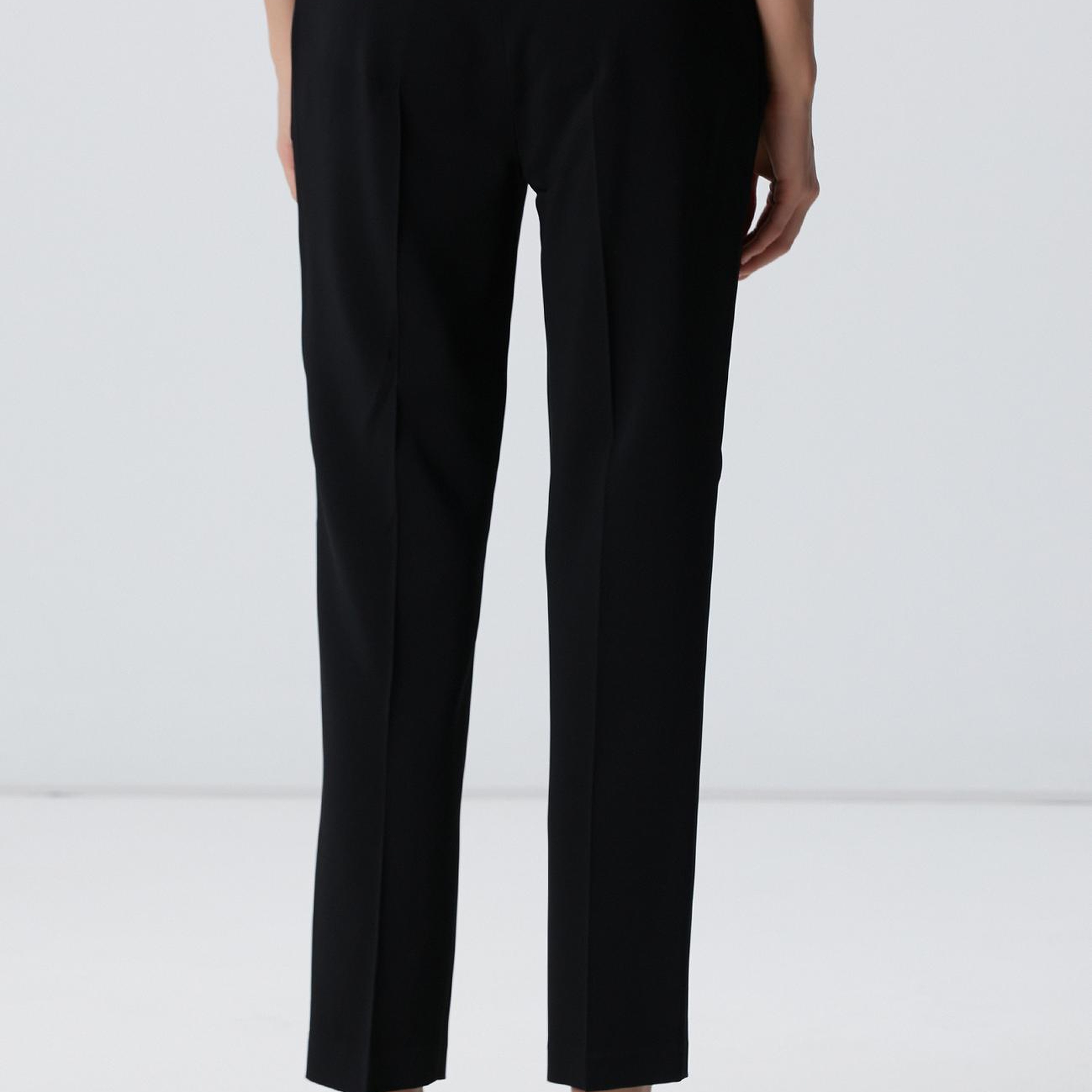 Network Kadın Siyah Pantolon