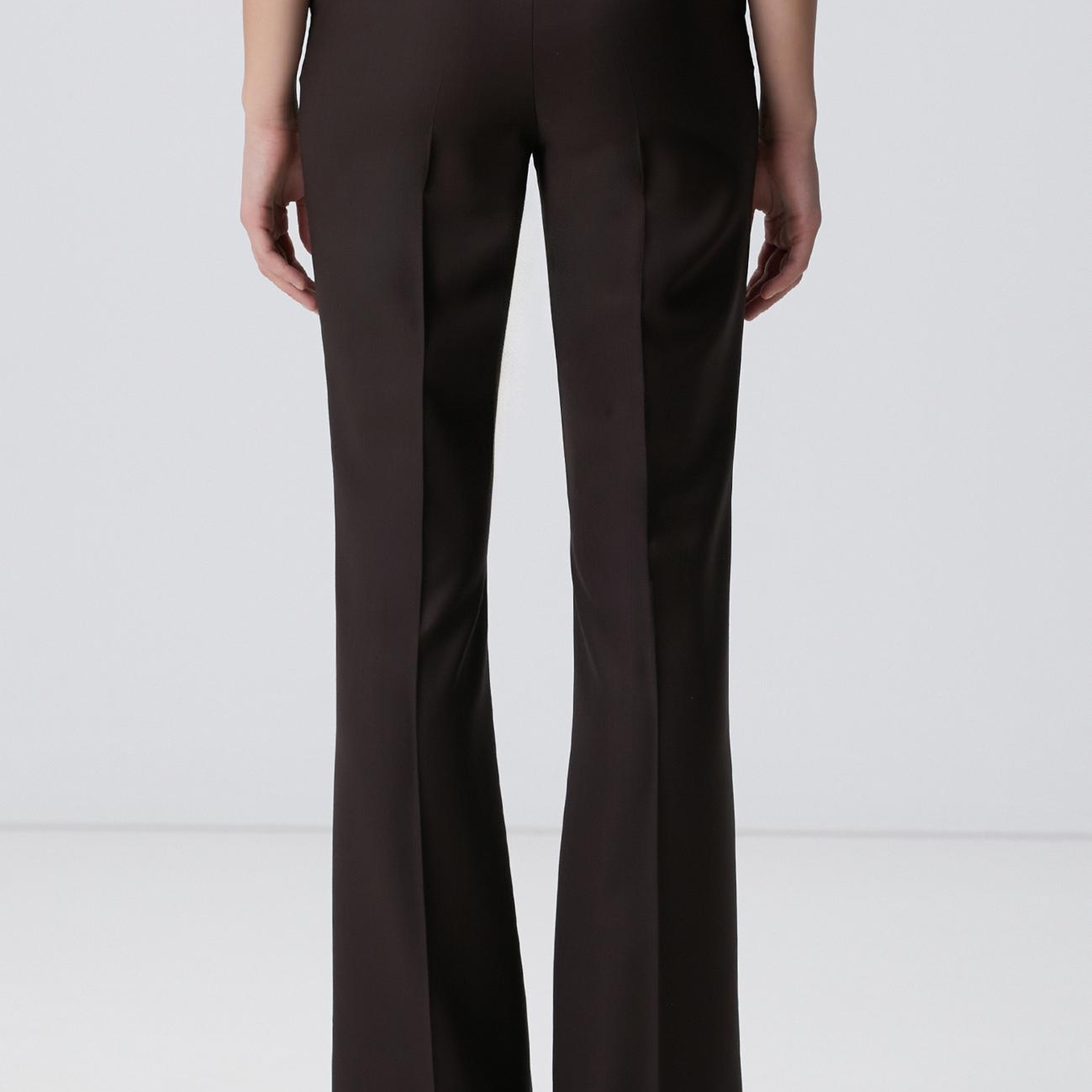 Network Kadın Acı Kahve Yün Karışımlı Pantolon