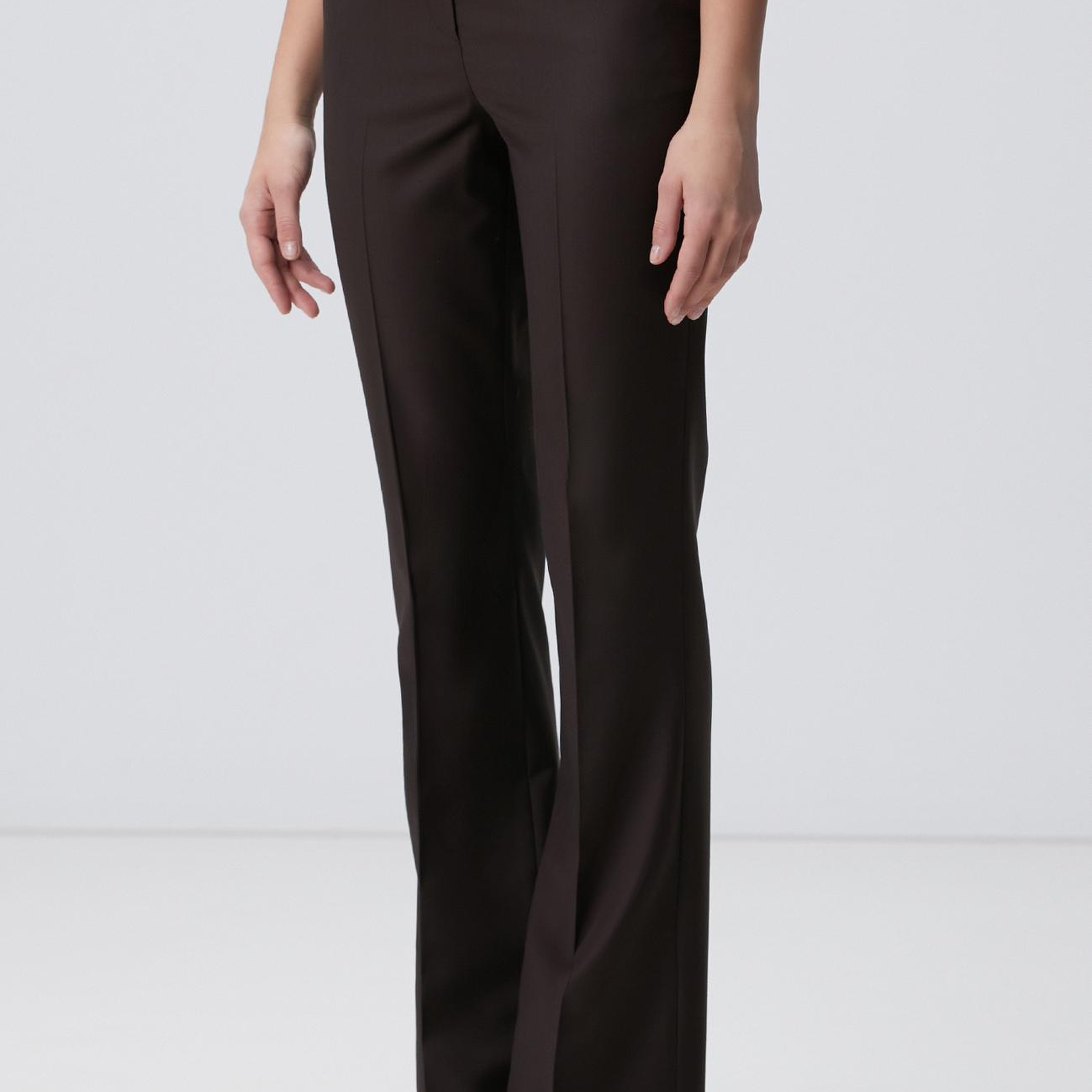 Network Kadın Acı Kahve Yün Karışımlı Pantolon