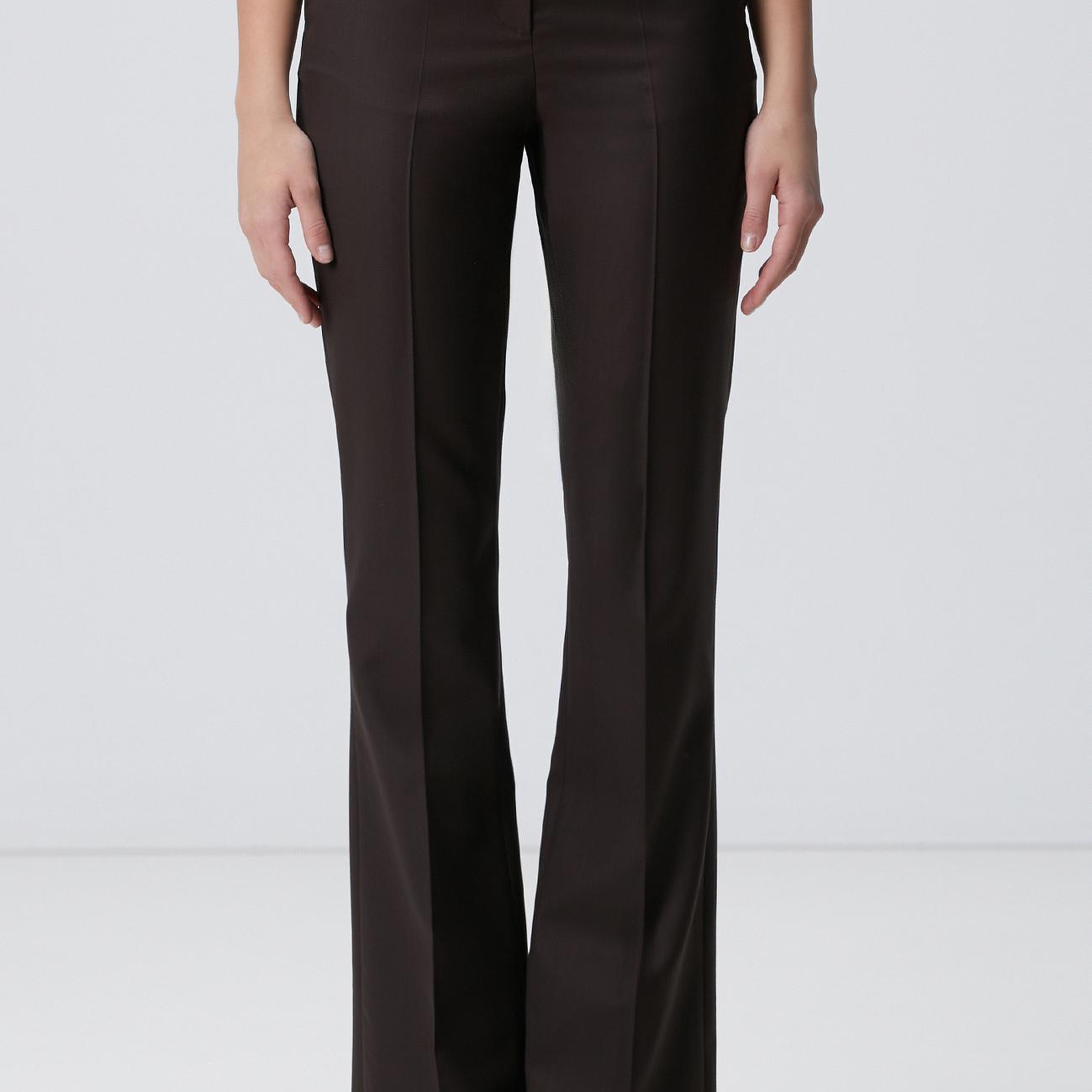 Network Kadın Acı Kahve Yün Karışımlı Pantolon