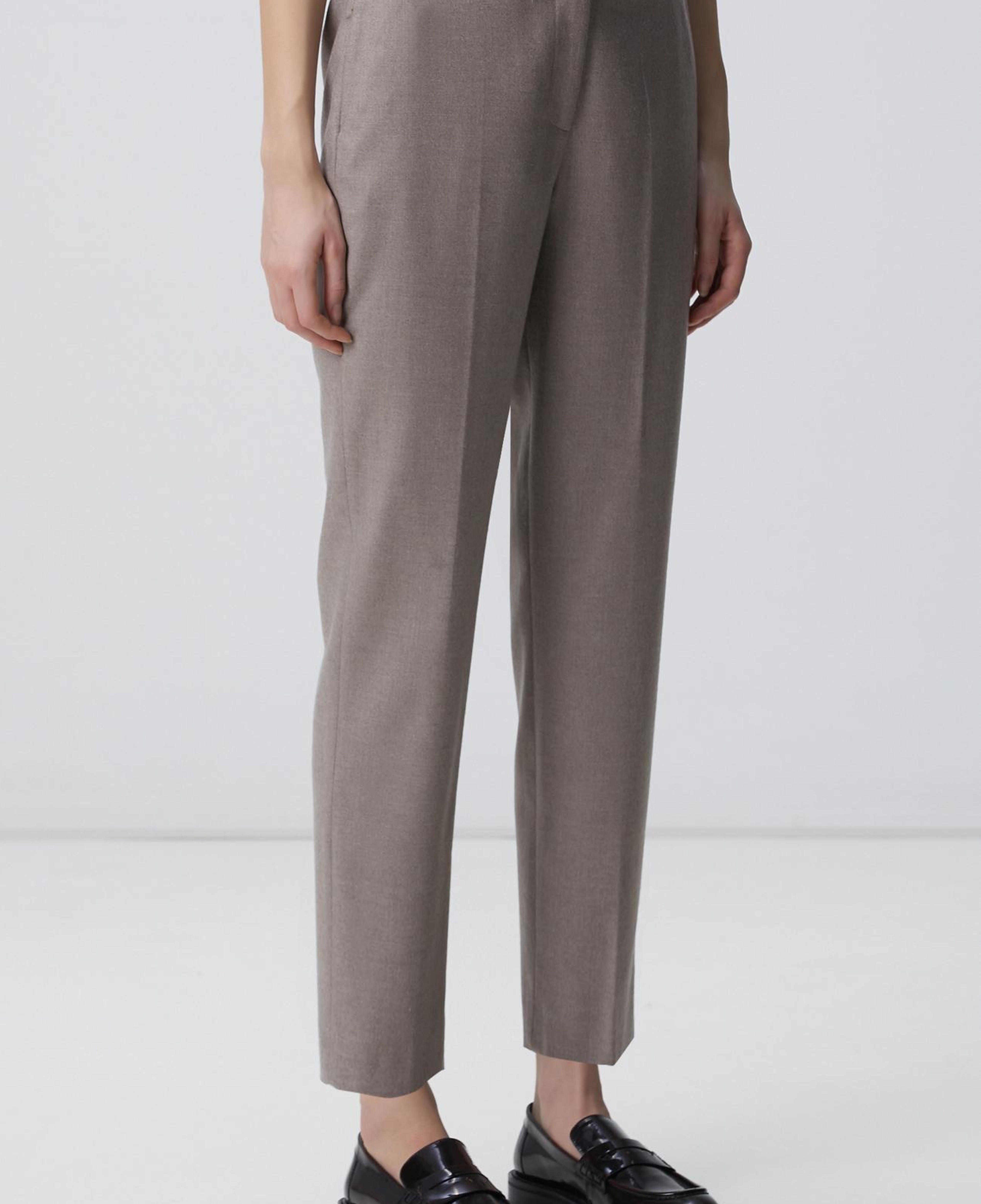 Network Kadın Limited Vizon Yün Karışımlı Pantolon