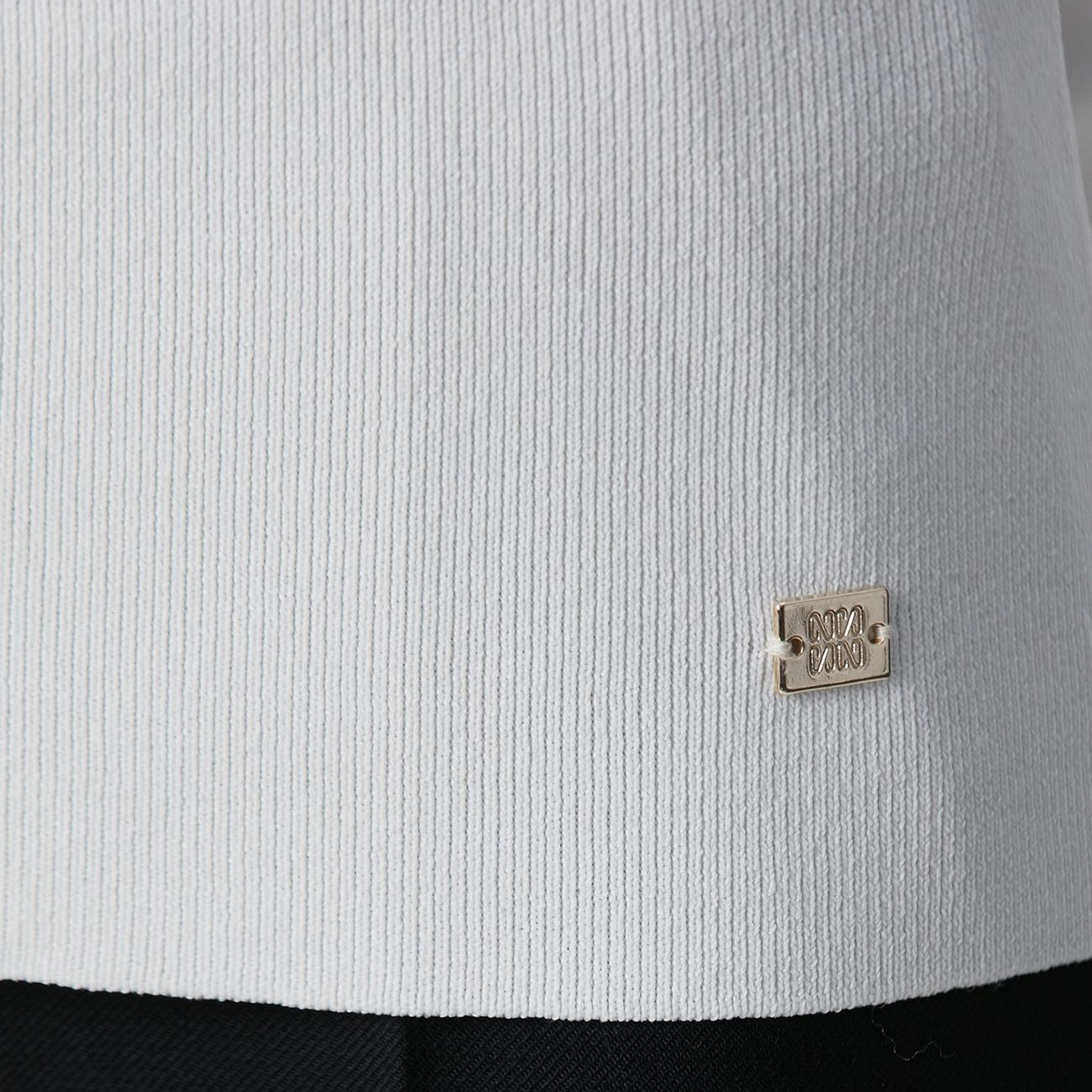 Network Kadın Kırık Beyaz V Yaka Basic Kazak