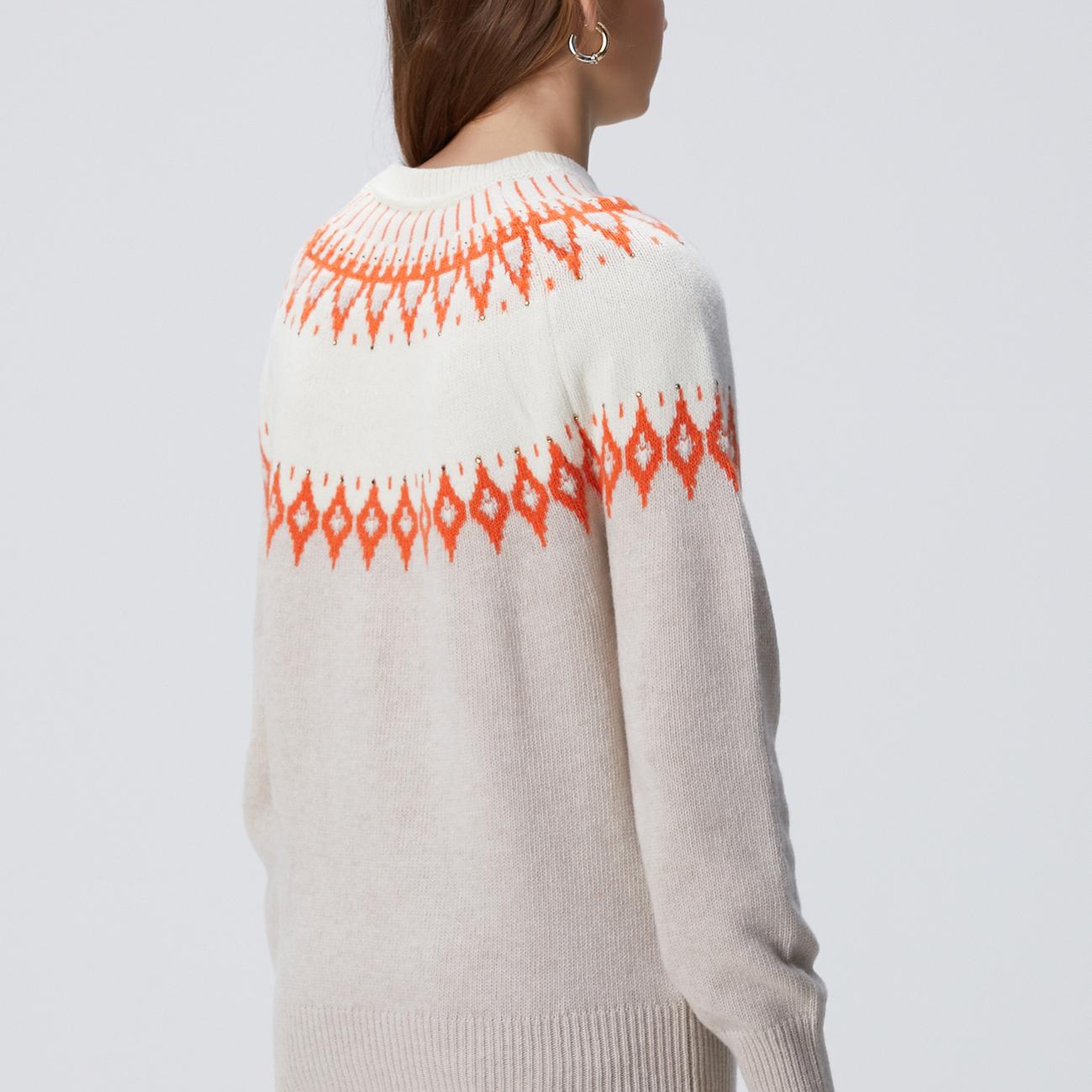 Network Kadın Kırık Beyaz Kazak