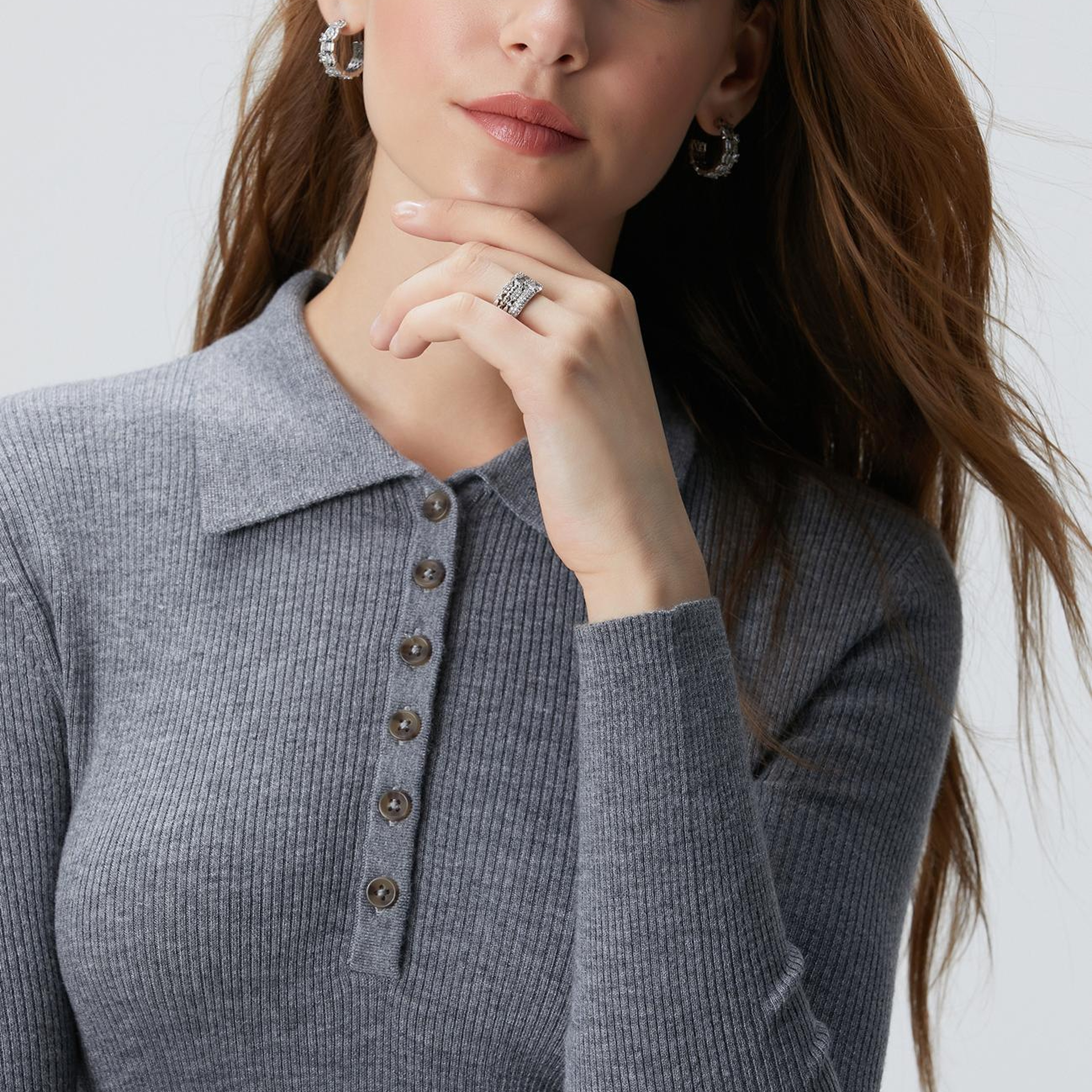 Network Kadın Silver Yüzük