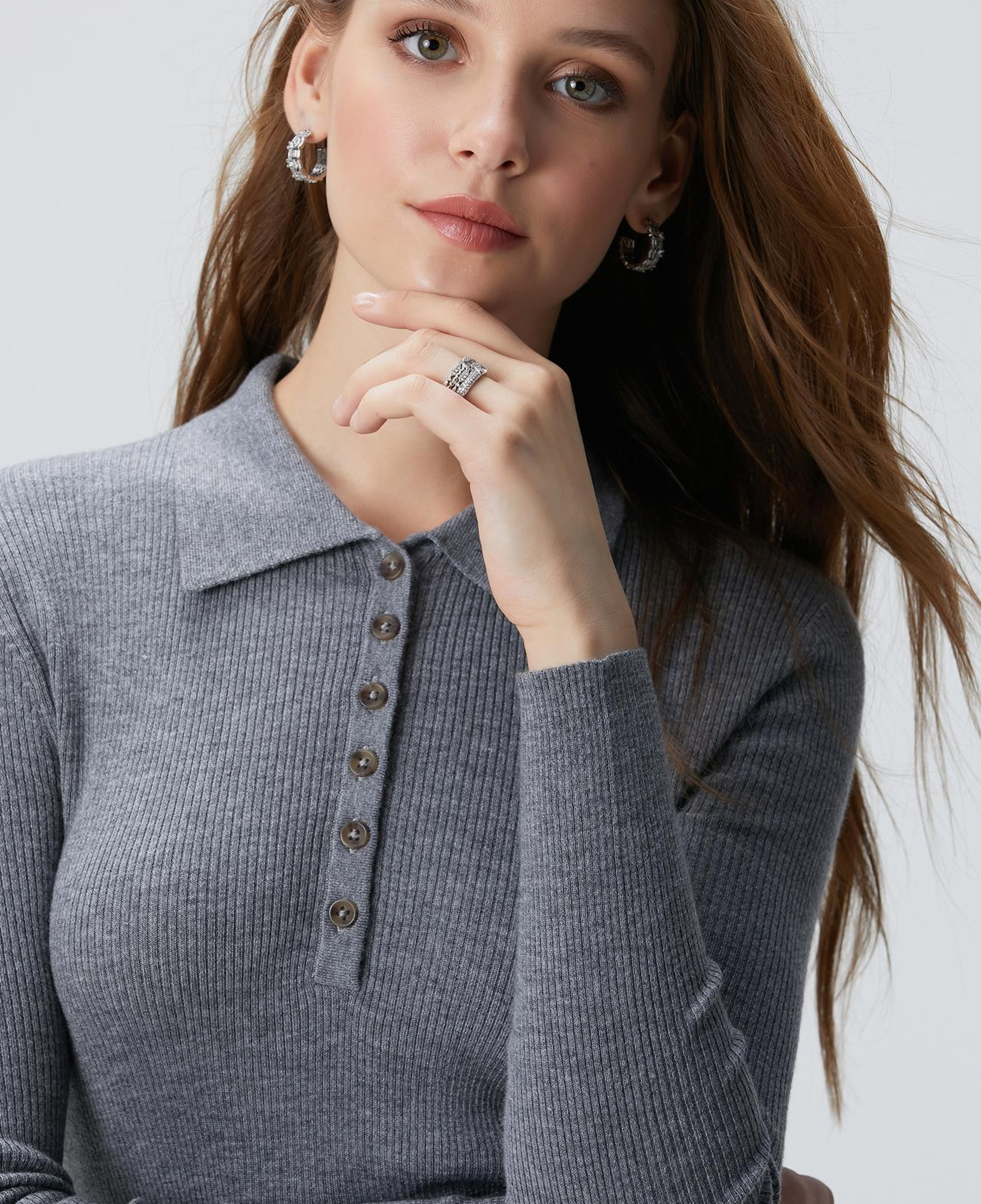 Network Kadın Silver Yüzük