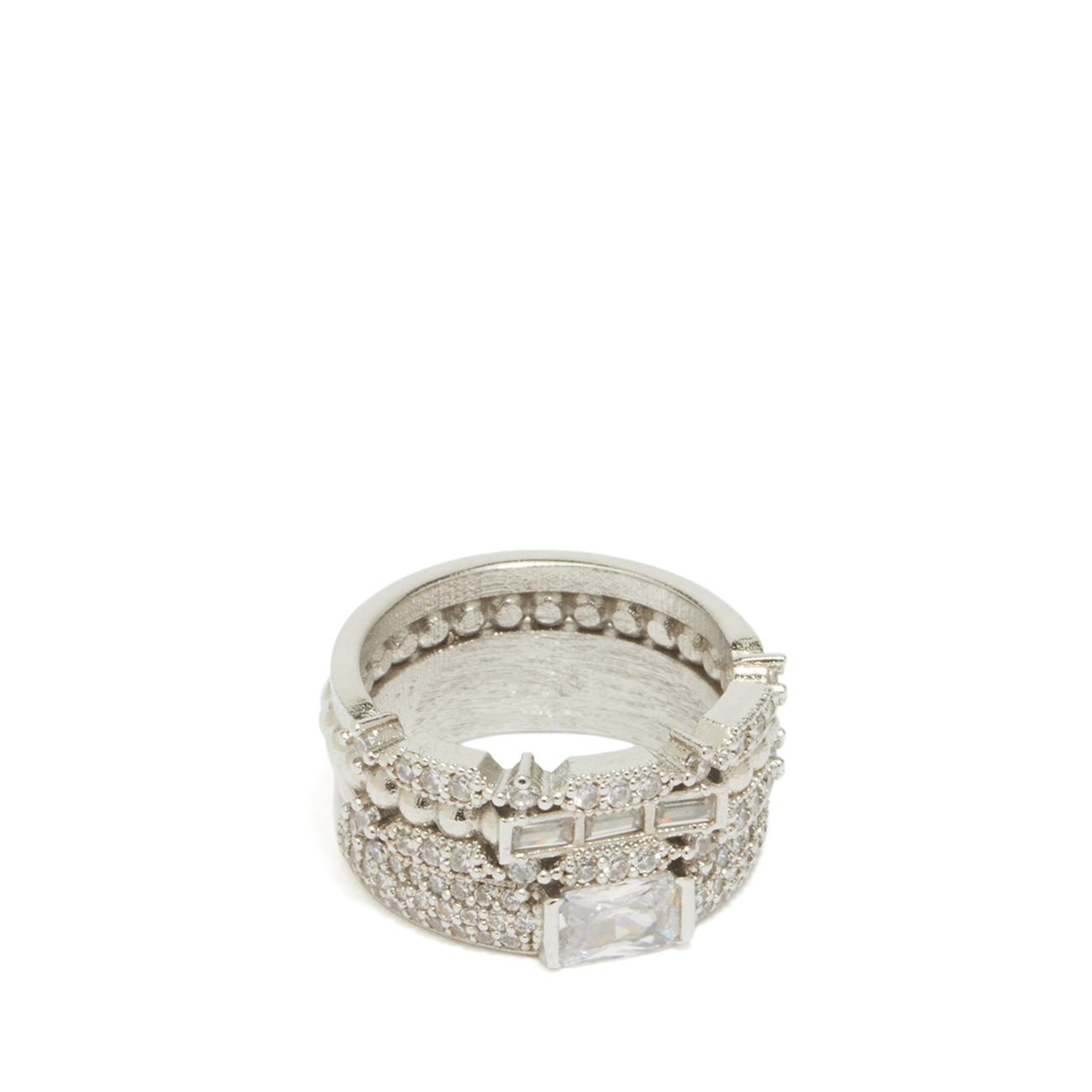 Network Kadın Silver Yüzük