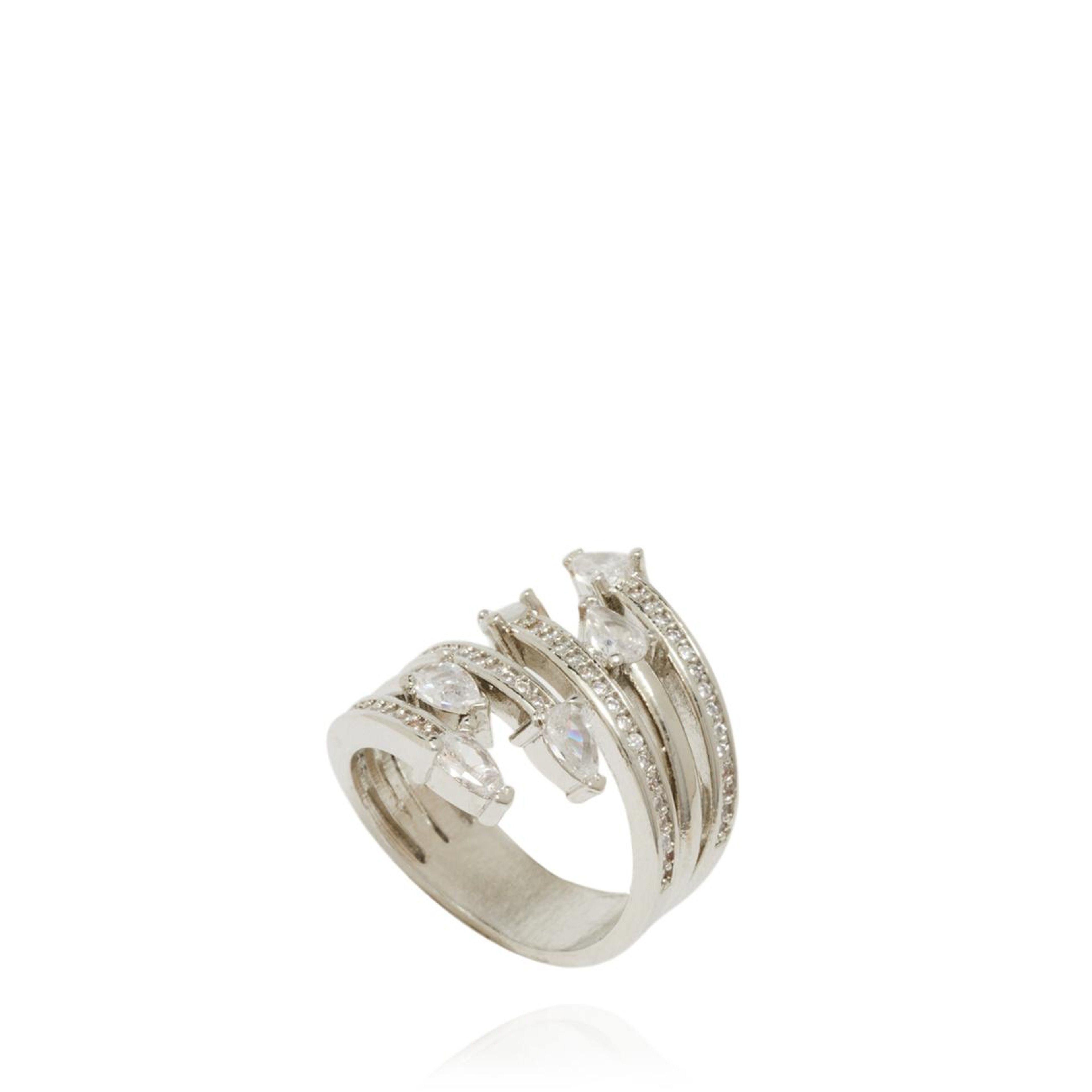 Network Kadın Silver Yüzük