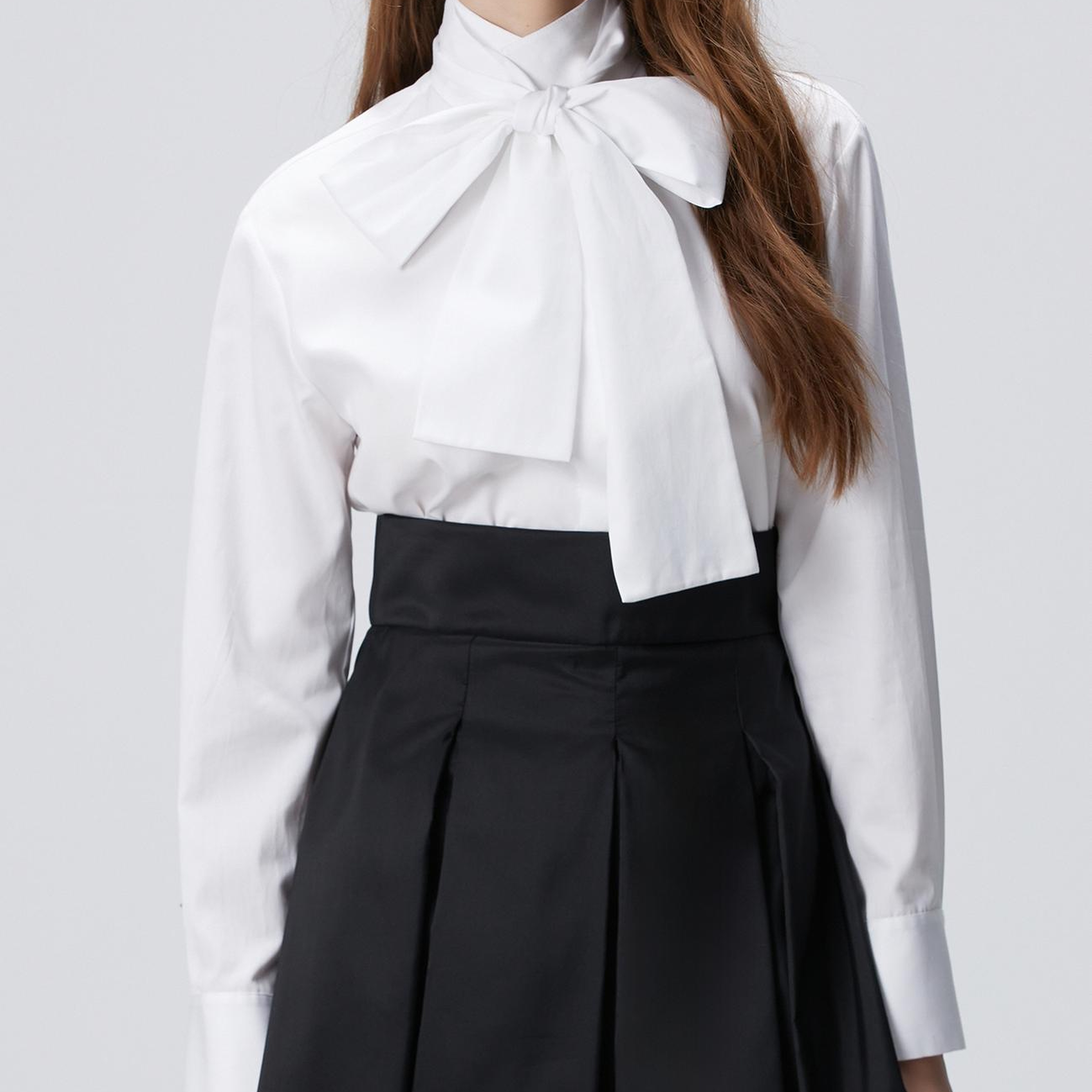 Network Kadın Siyah Midi Boy Pileli Saten Etek