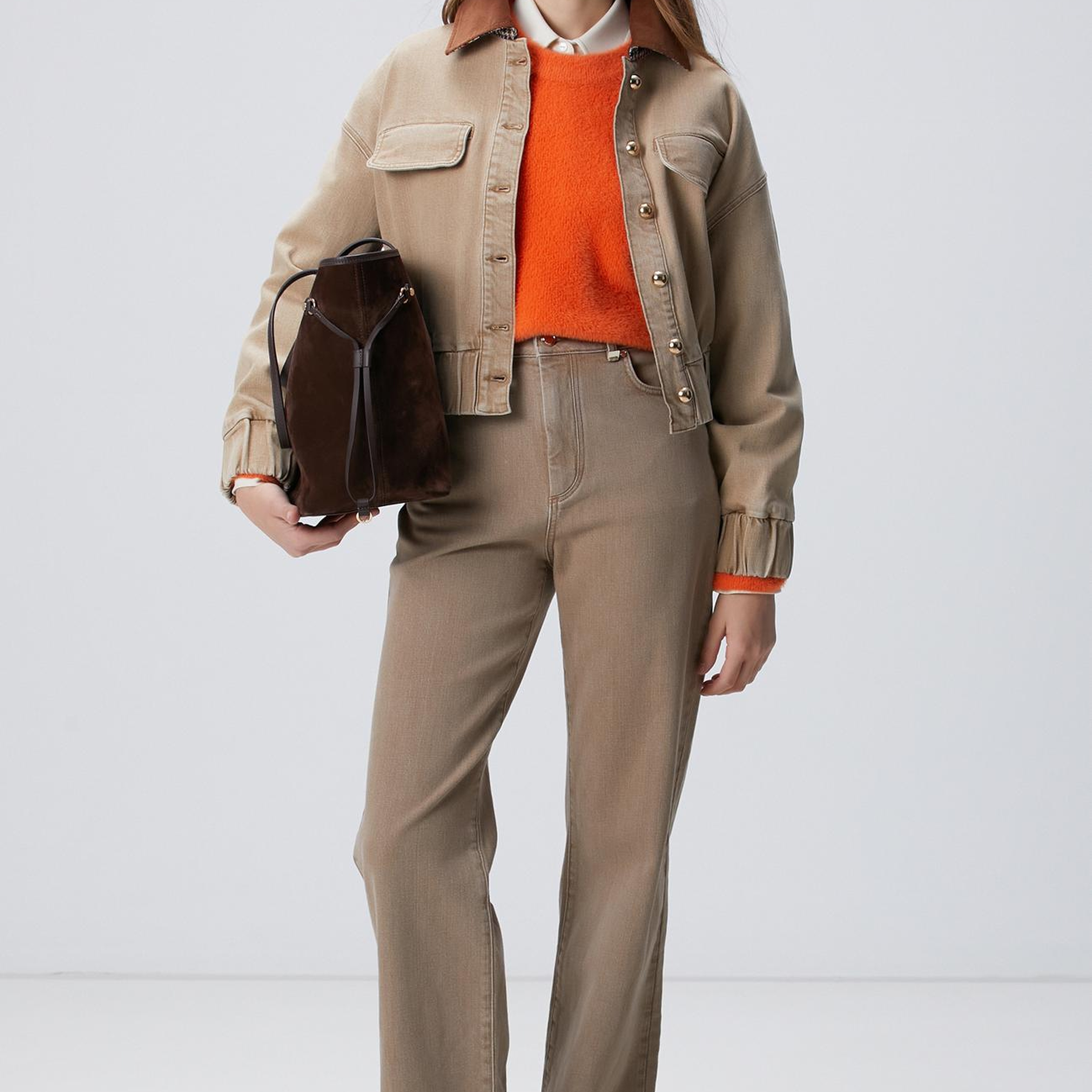 Network Kadın Kırık Beyaz Dış Gömlek