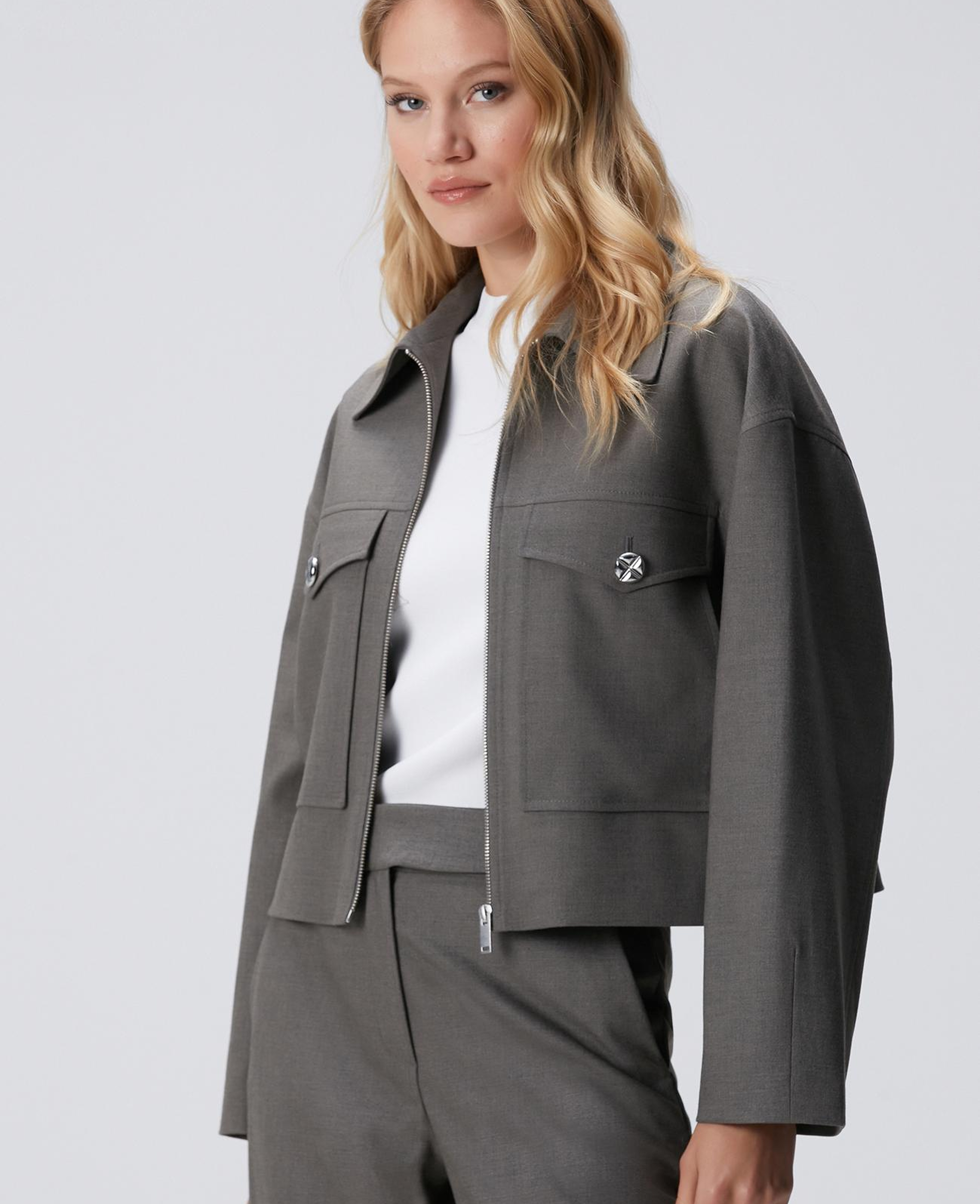 Network Kadın Vizon Cep Detaylı Mont