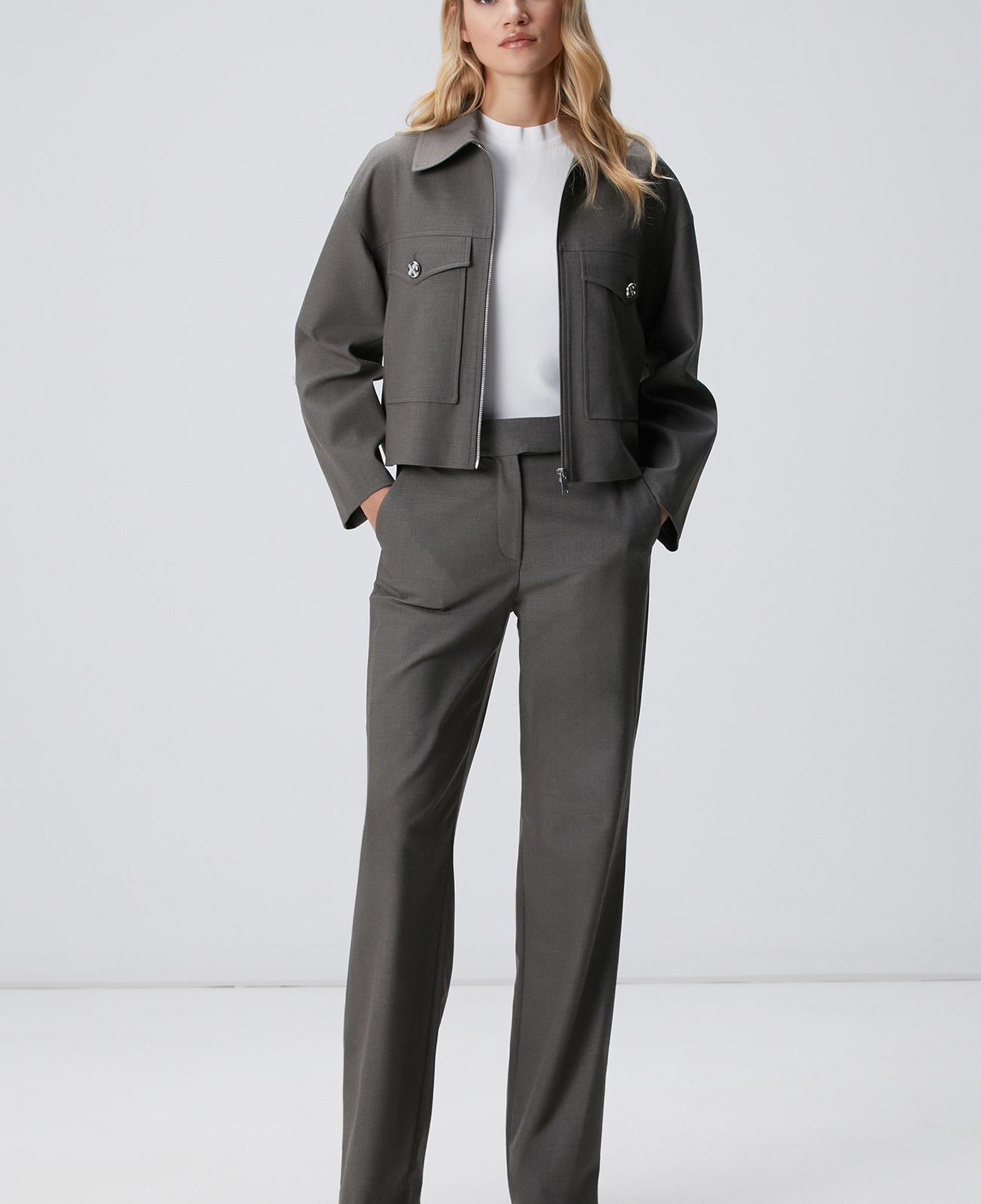 Network Kadın Vizon Cep Detaylı Mont