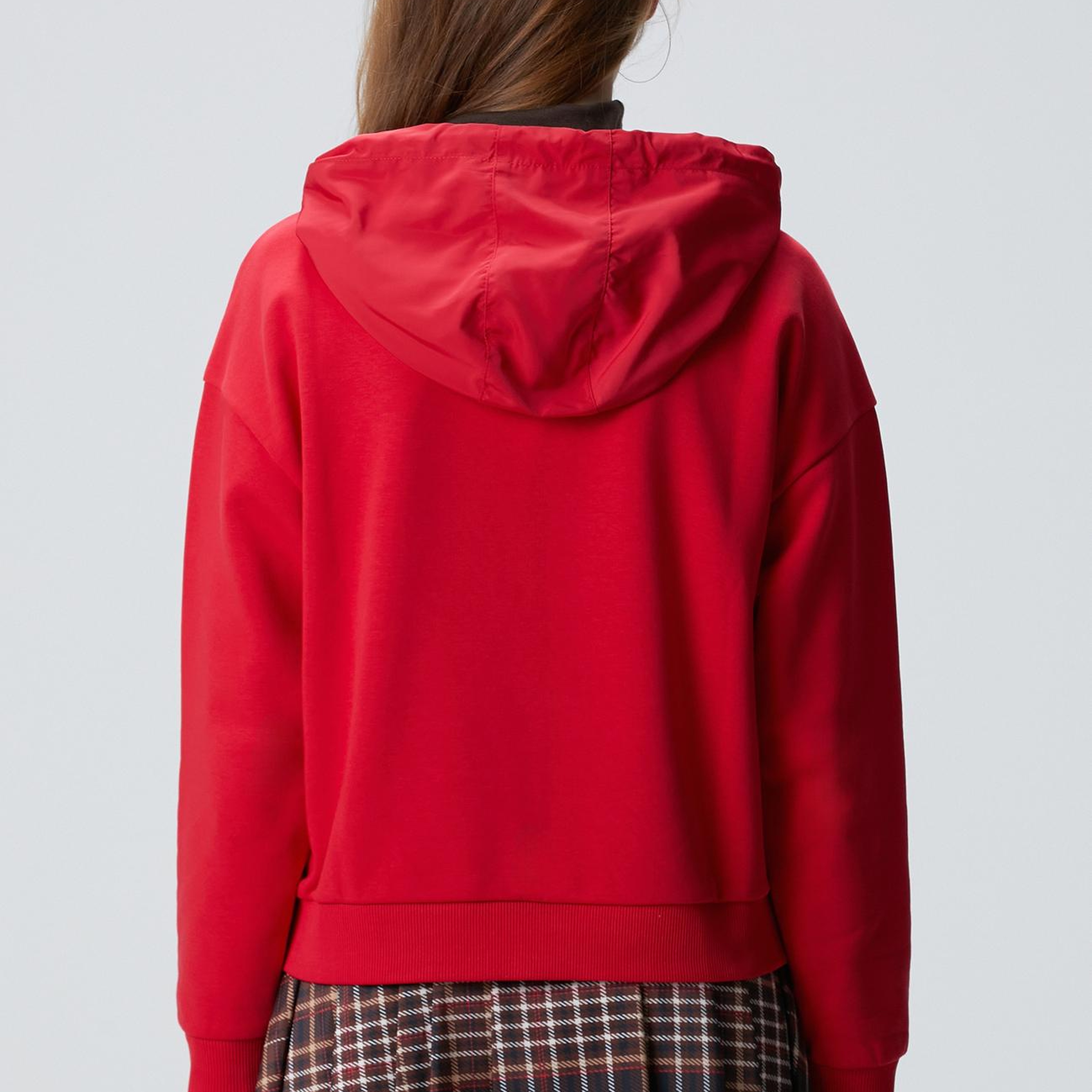 Network Kadın Kırmızı Nakış Detaylı Sweatshirt