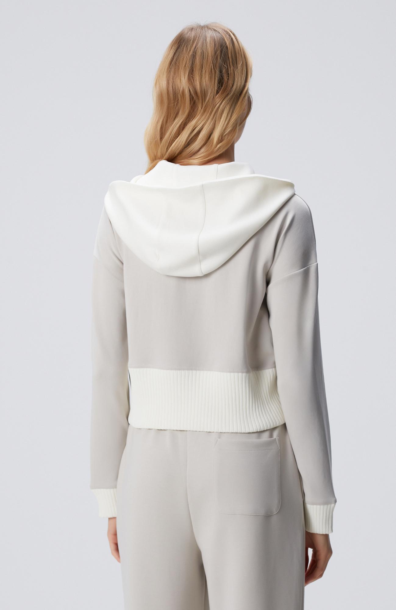 Network Kadın Taş Kapüşonlu Crop Sweatshirt