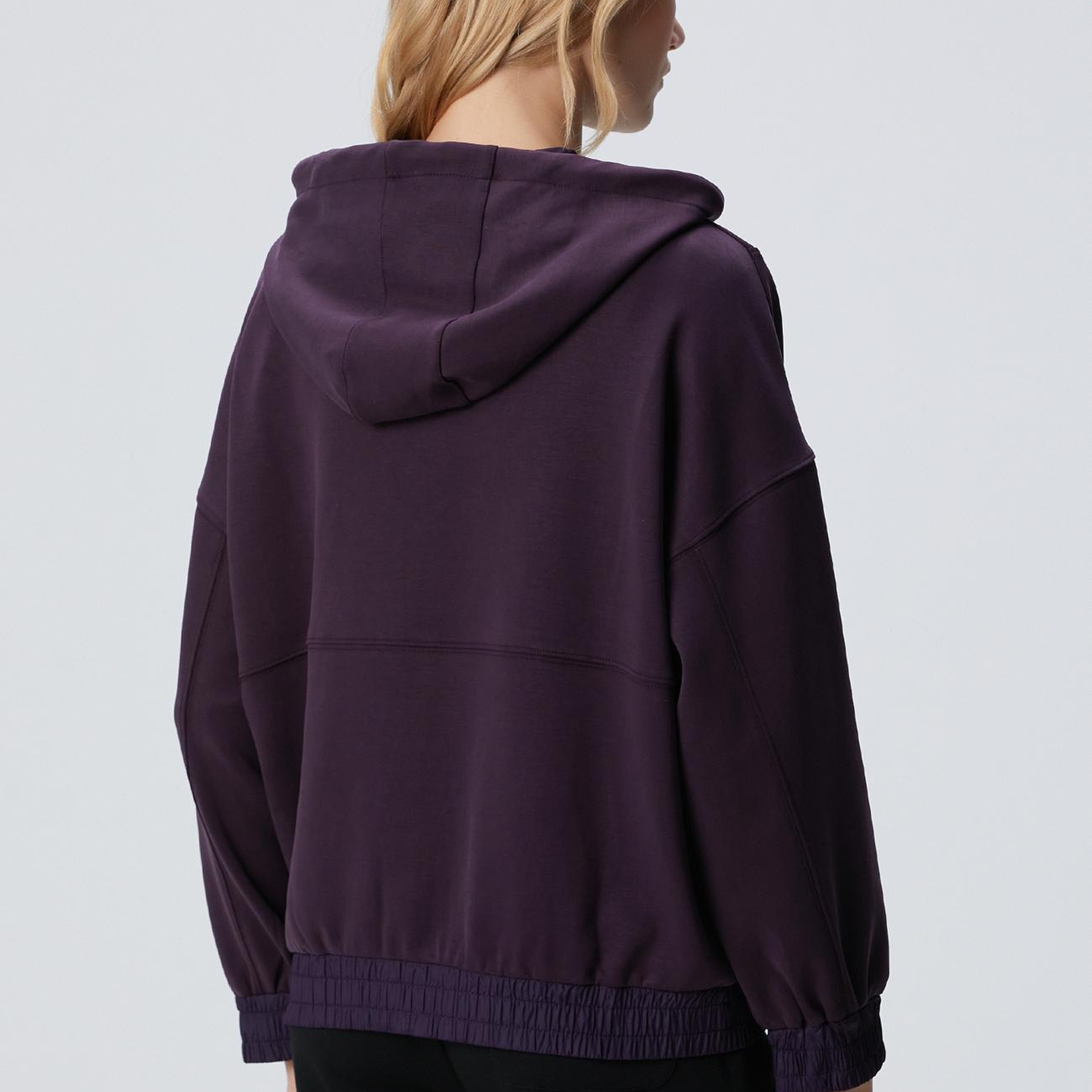 Network Kadın Mor Modal Karışımlı Sweatshirt