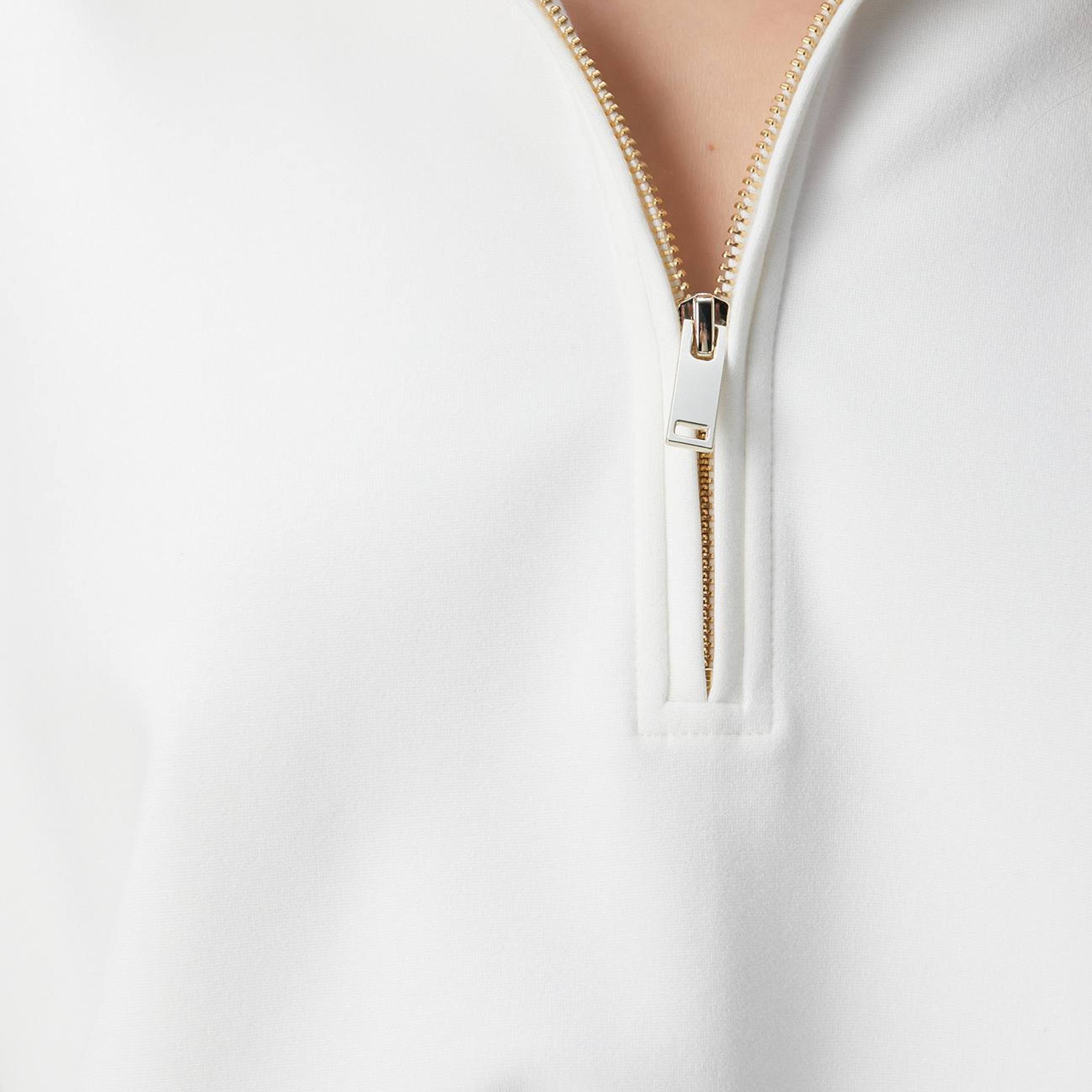 Network Kadın N-Tech Kırık Beyaz Sweatshirt