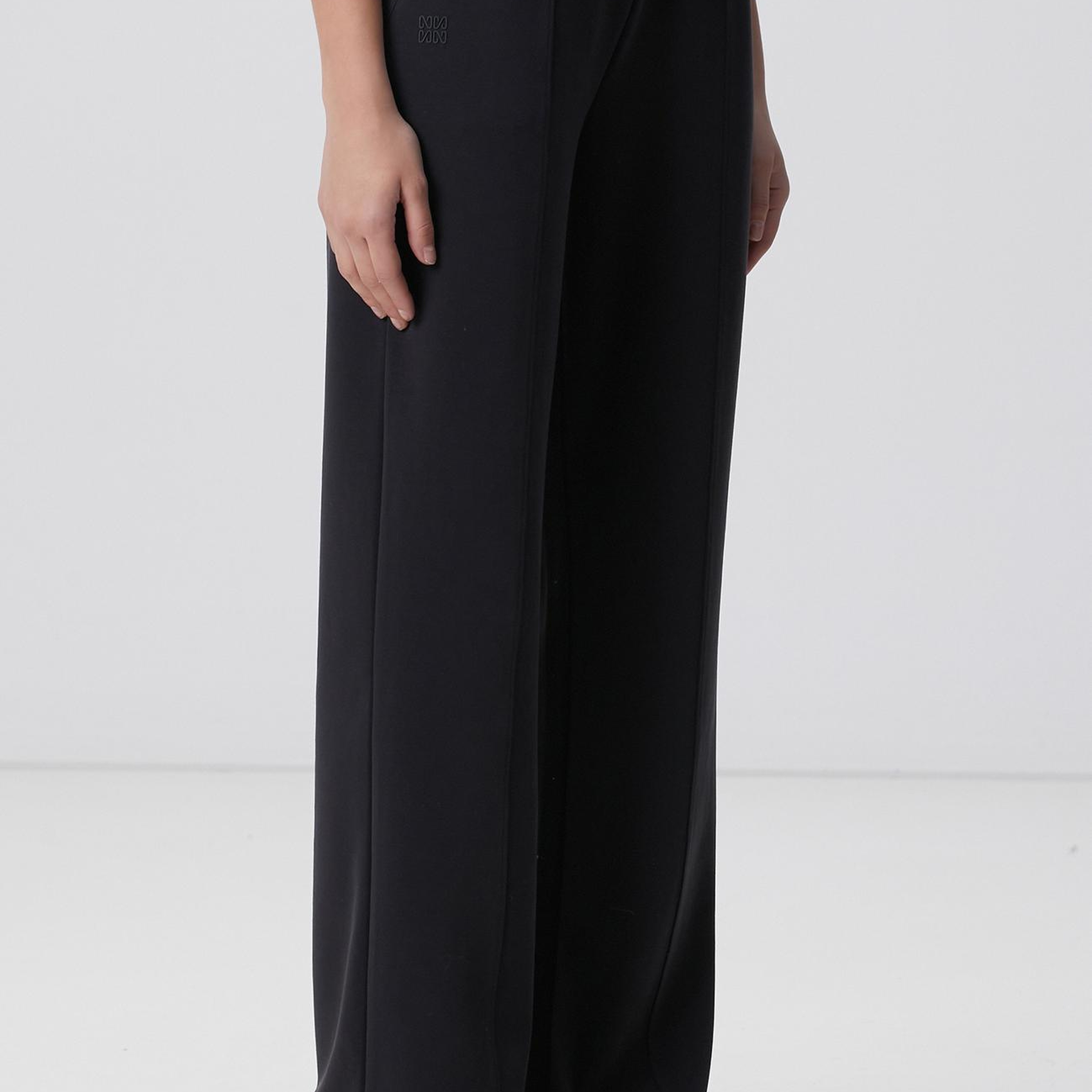 Network Kadın Siyah Modal Karışımlı Eşofman