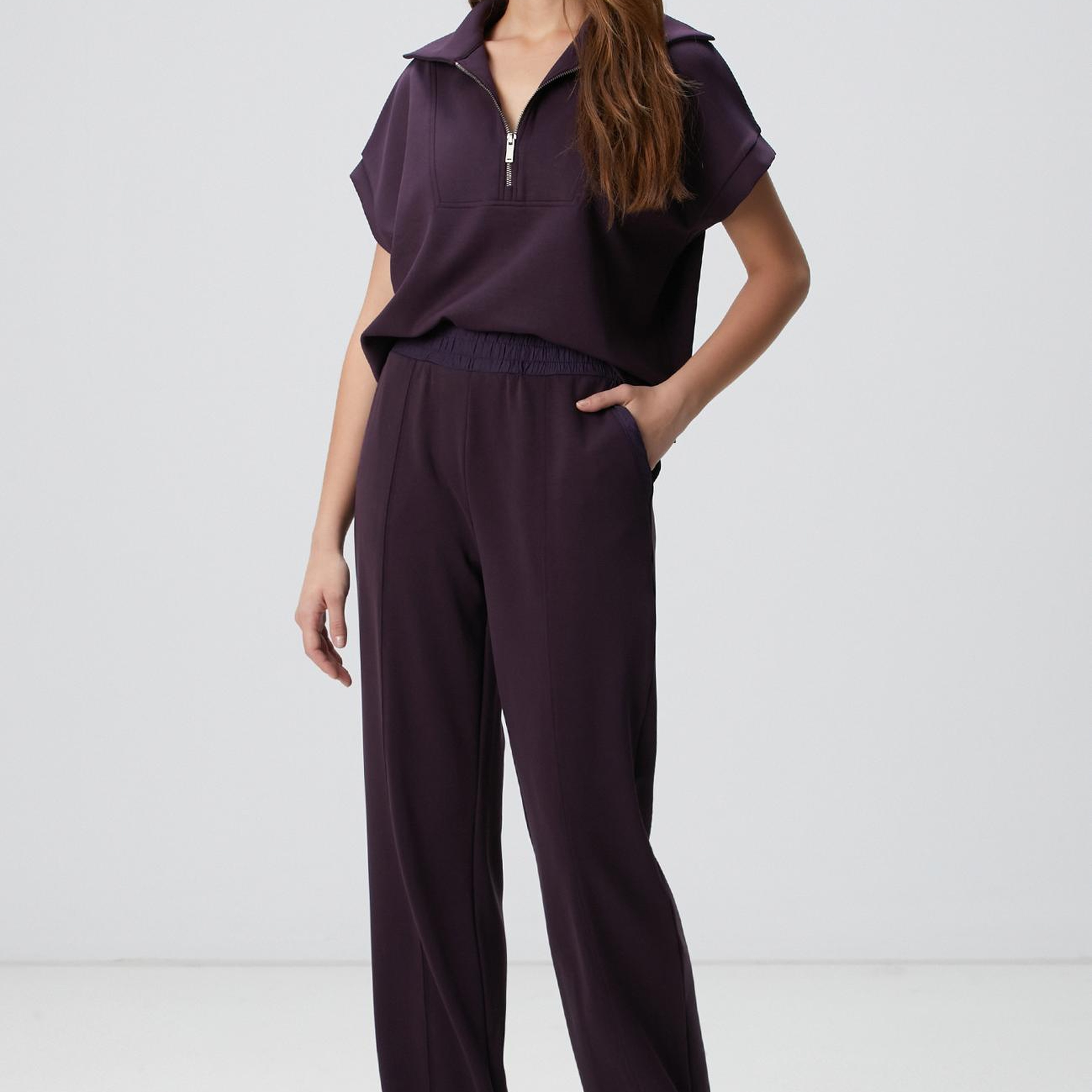 Network Kadın Mor Modal Karışımlı Eşofman