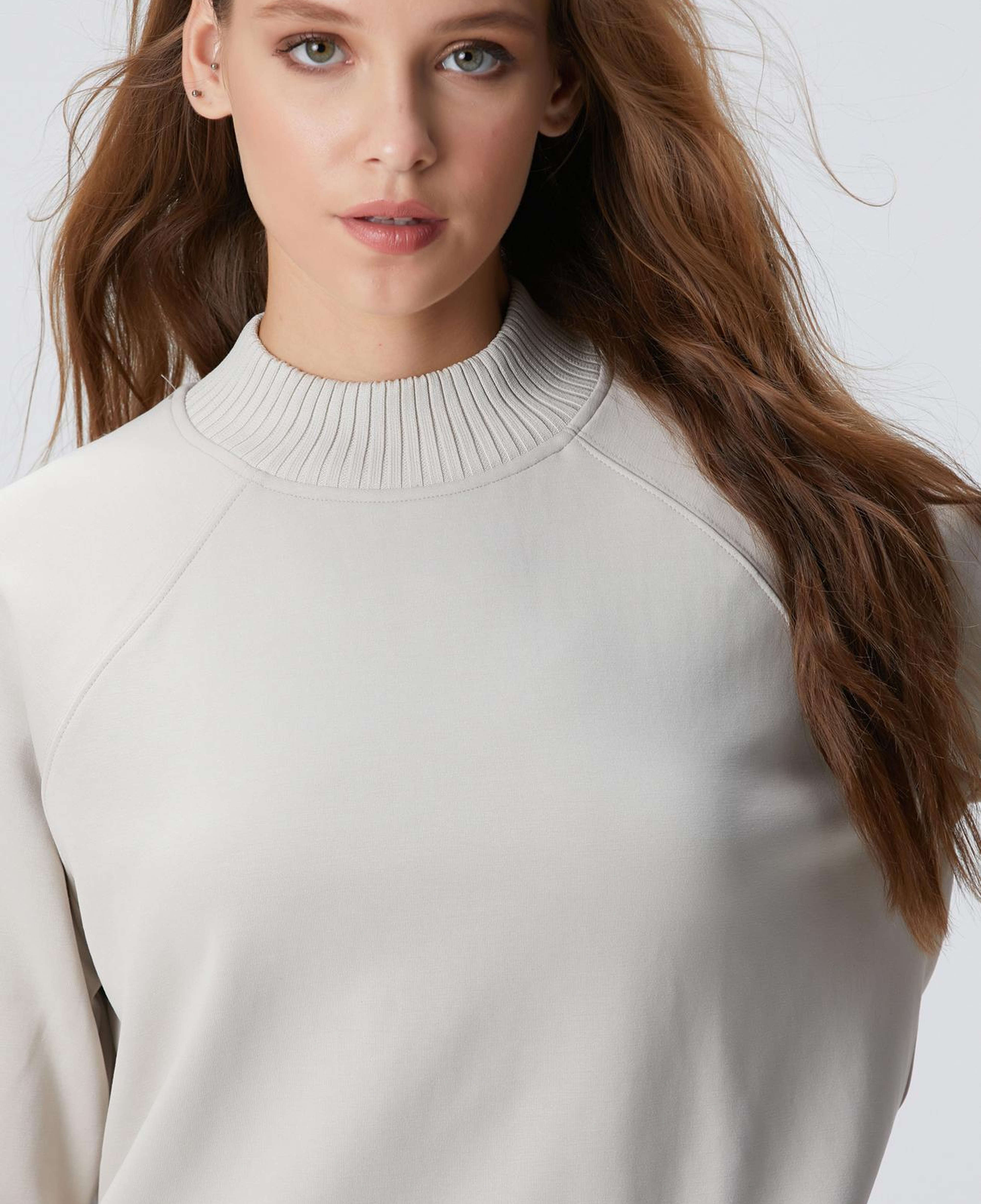 Network Kadın Taş Modal Karışımlı Sweatshirt