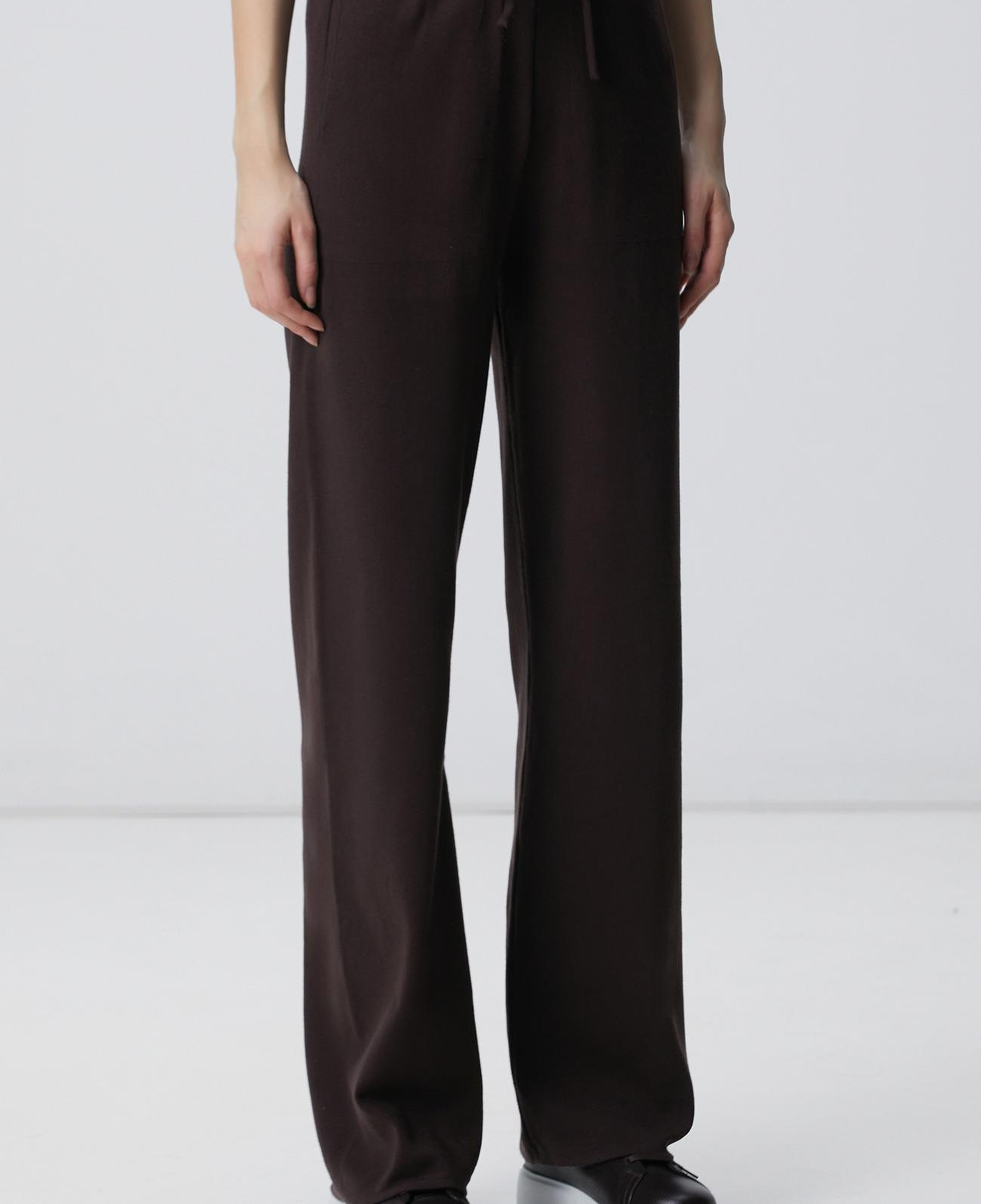 Network Kadın Acı Kahve Triko Eşofman Altı