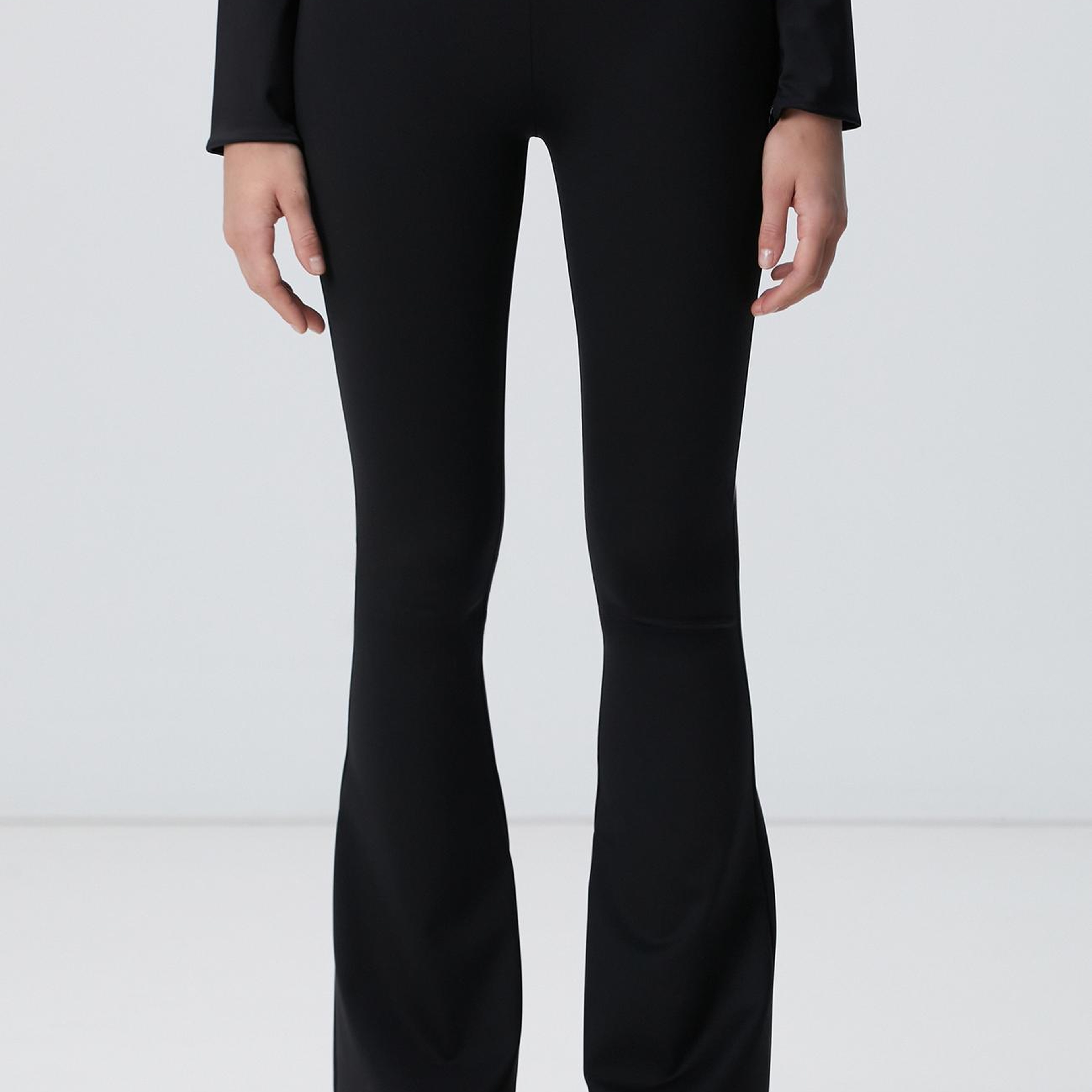 Network Kadın N-Tech Siyah Flare Kalıp Eşofman