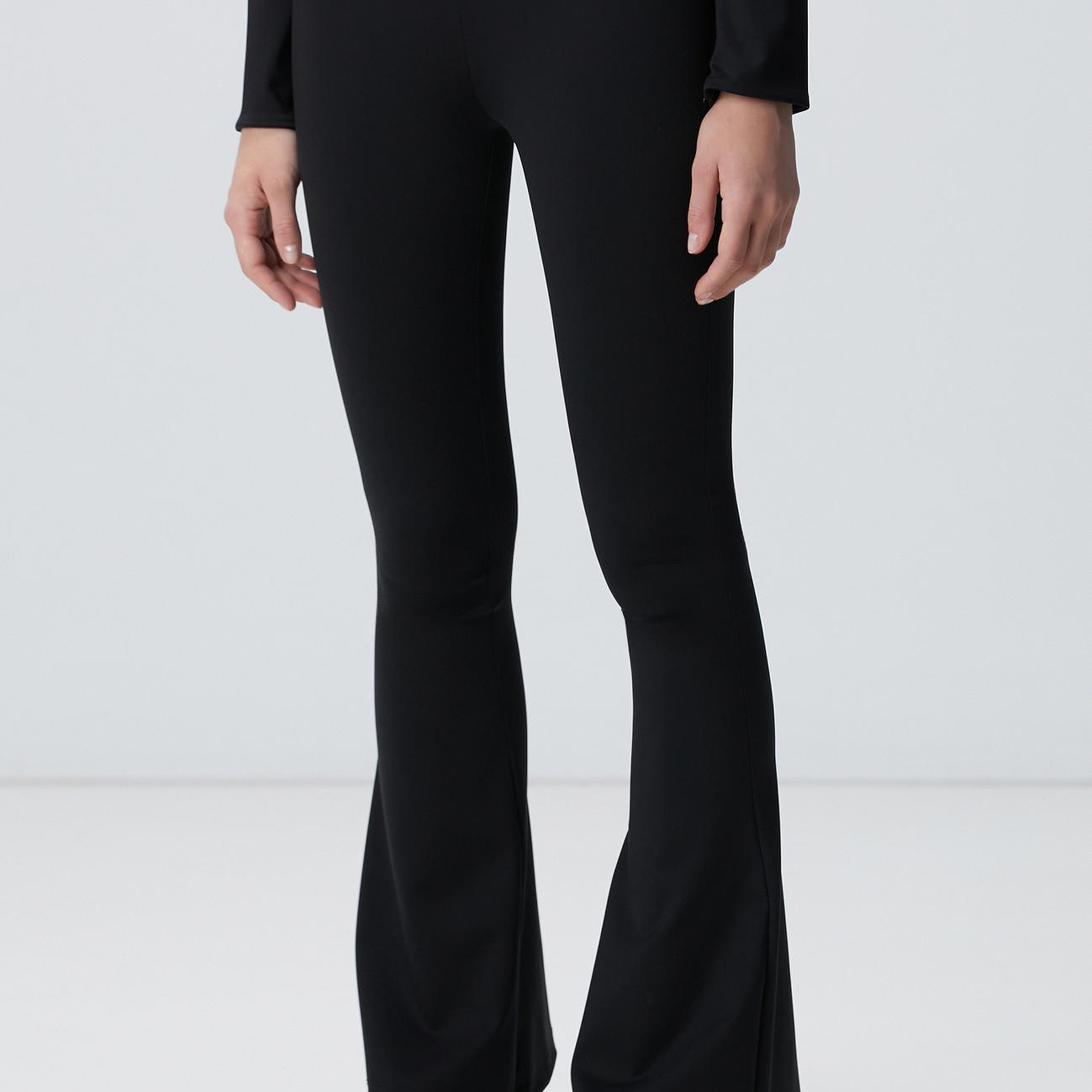 Network Kadın N-Tech Siyah Flare Kalıp Eşofman