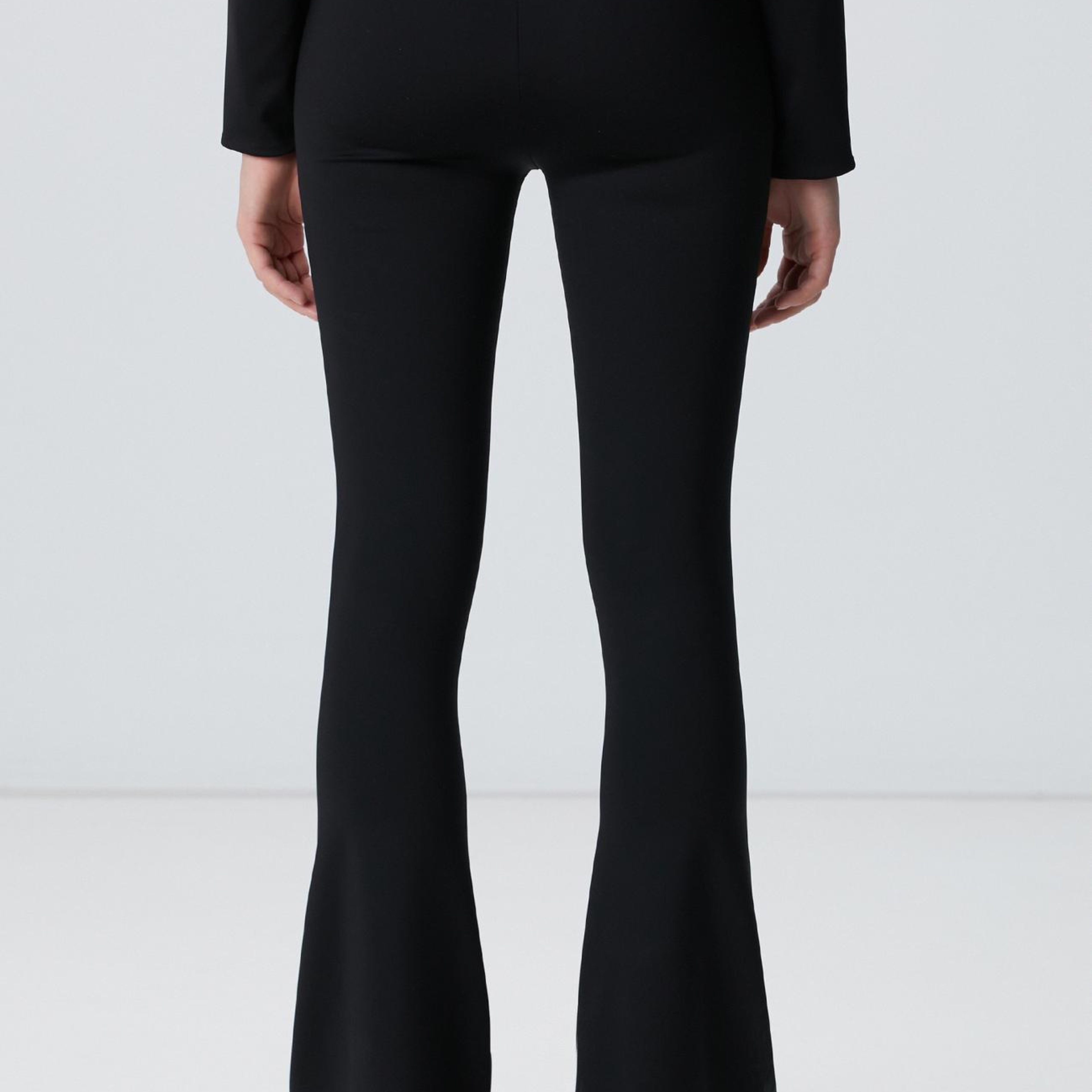 Network Kadın N-Tech Siyah Flare Kalıp Eşofman