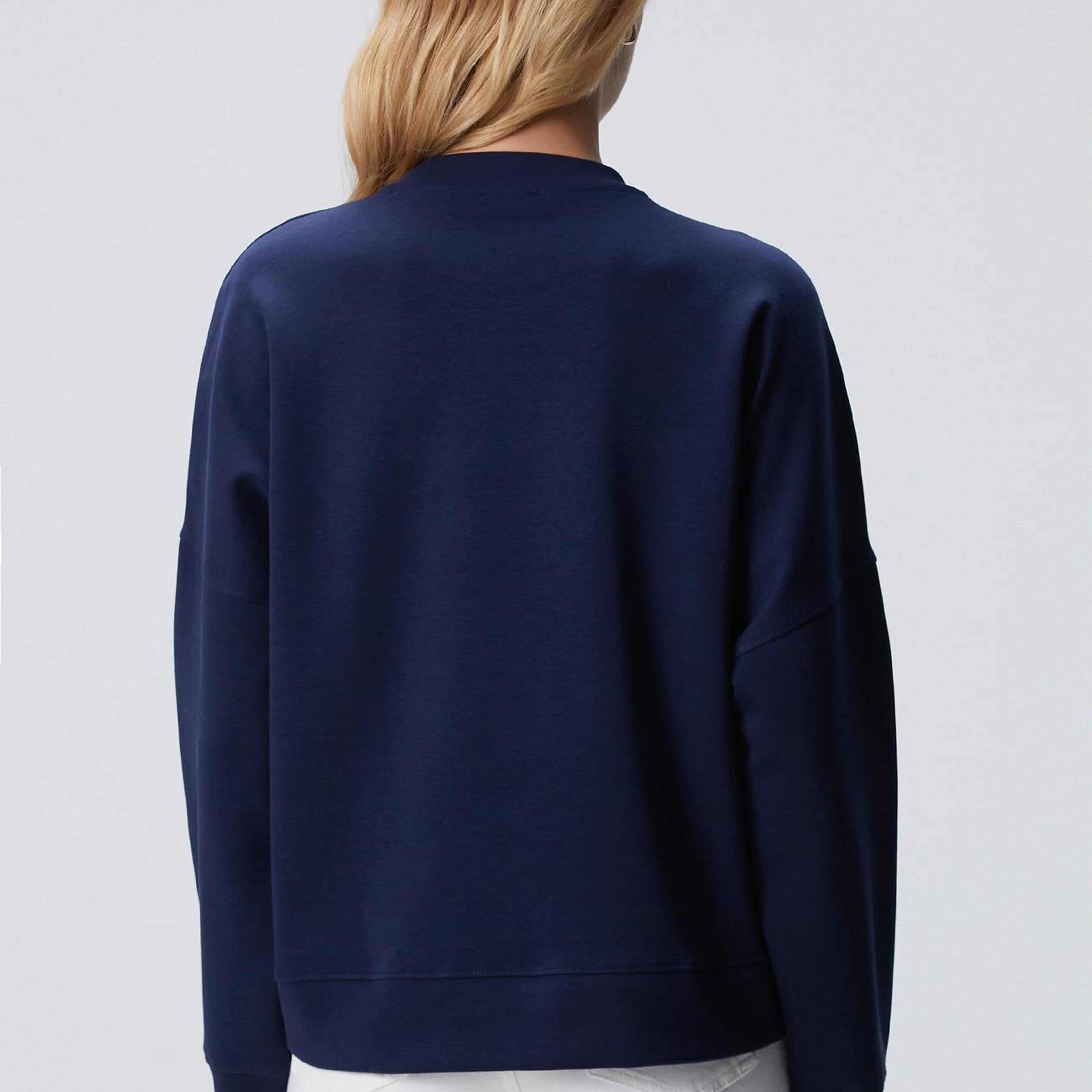 Network Kadın Lacivert Fil Nakışlı Sweatshirt