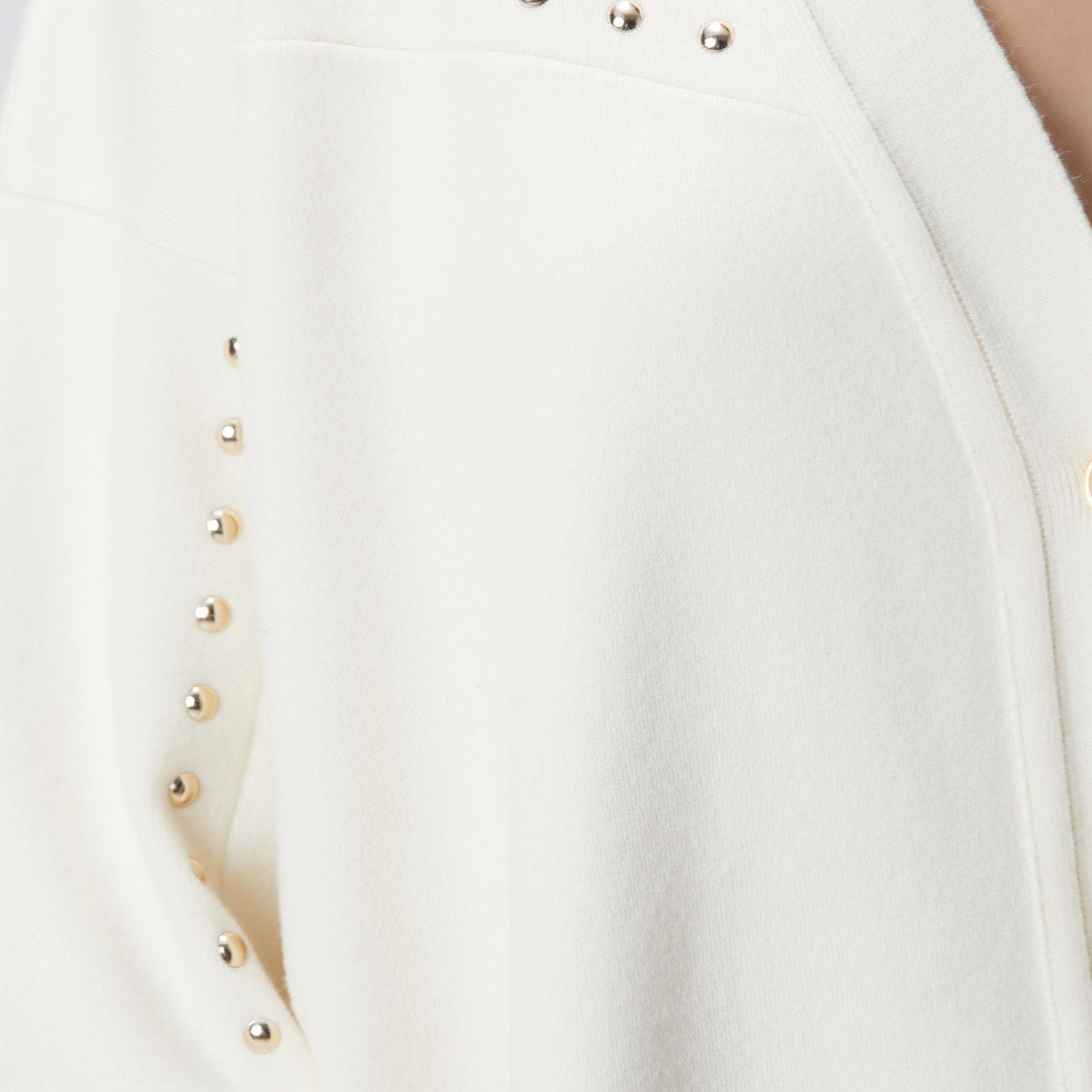 Network Kadın Kırık Beyaz Trok Detaylı Hırka