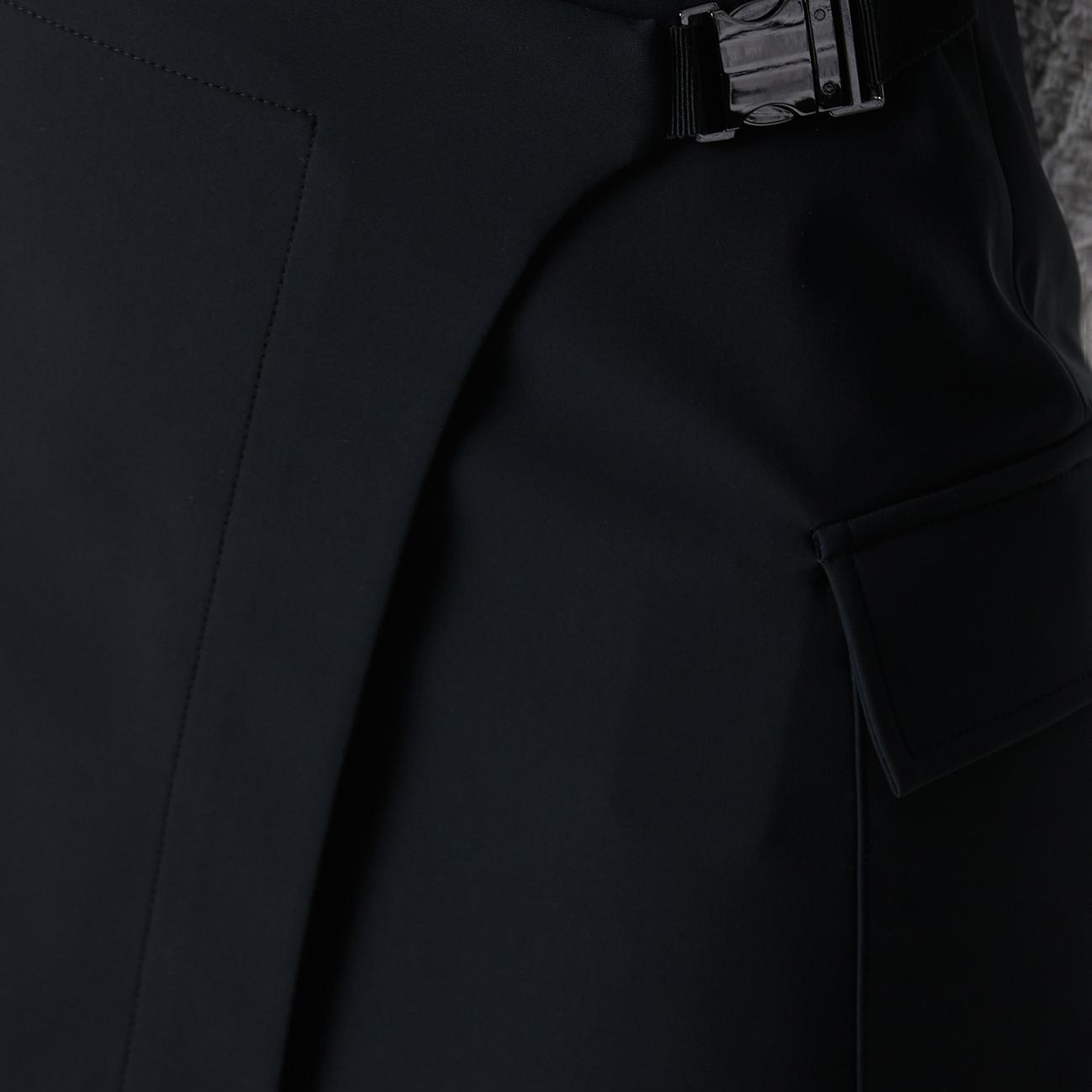 Network Kadın N-Tech Siyah Toka Detaylı Mini Etek