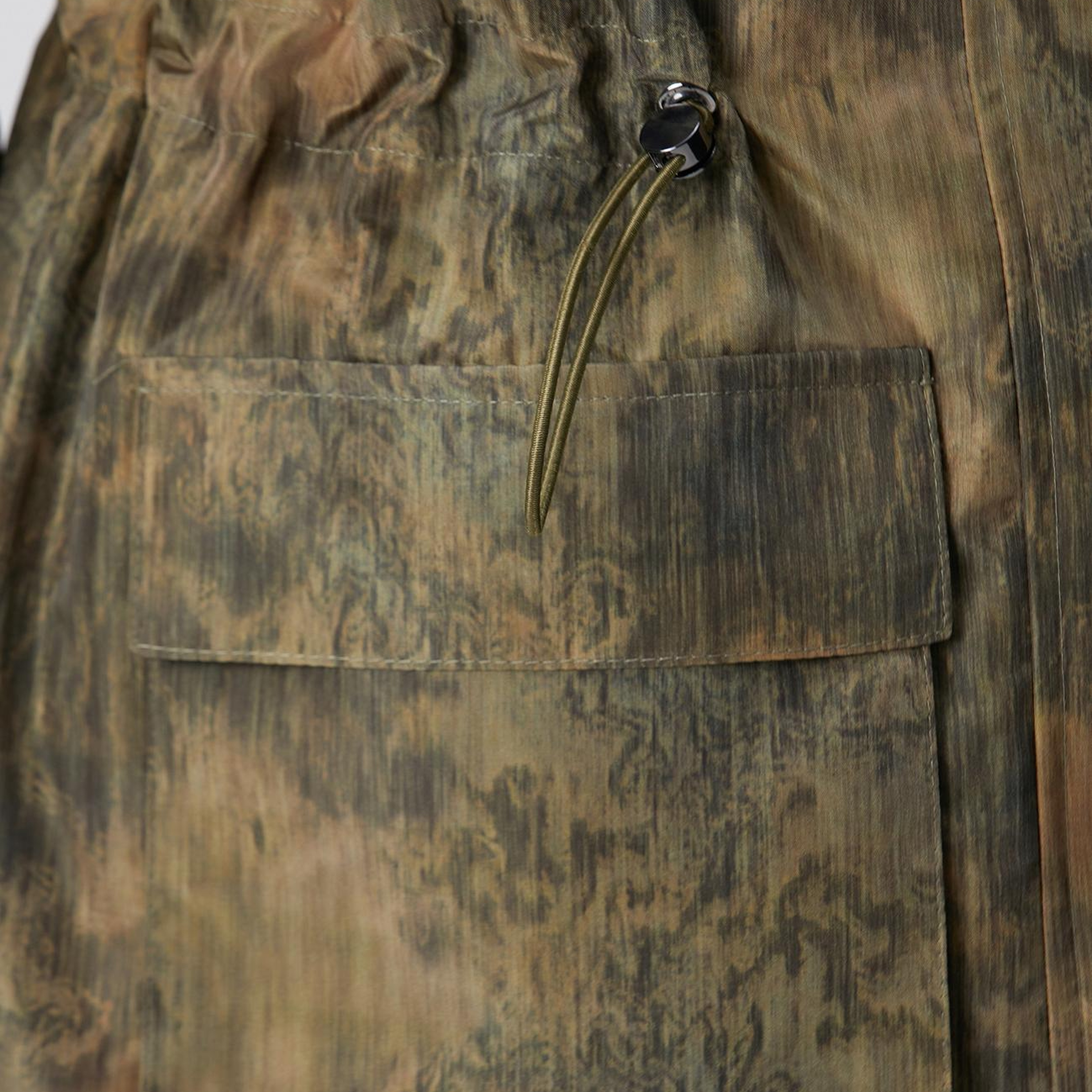 Network Kadın N-Tech Haki Desenli Mont