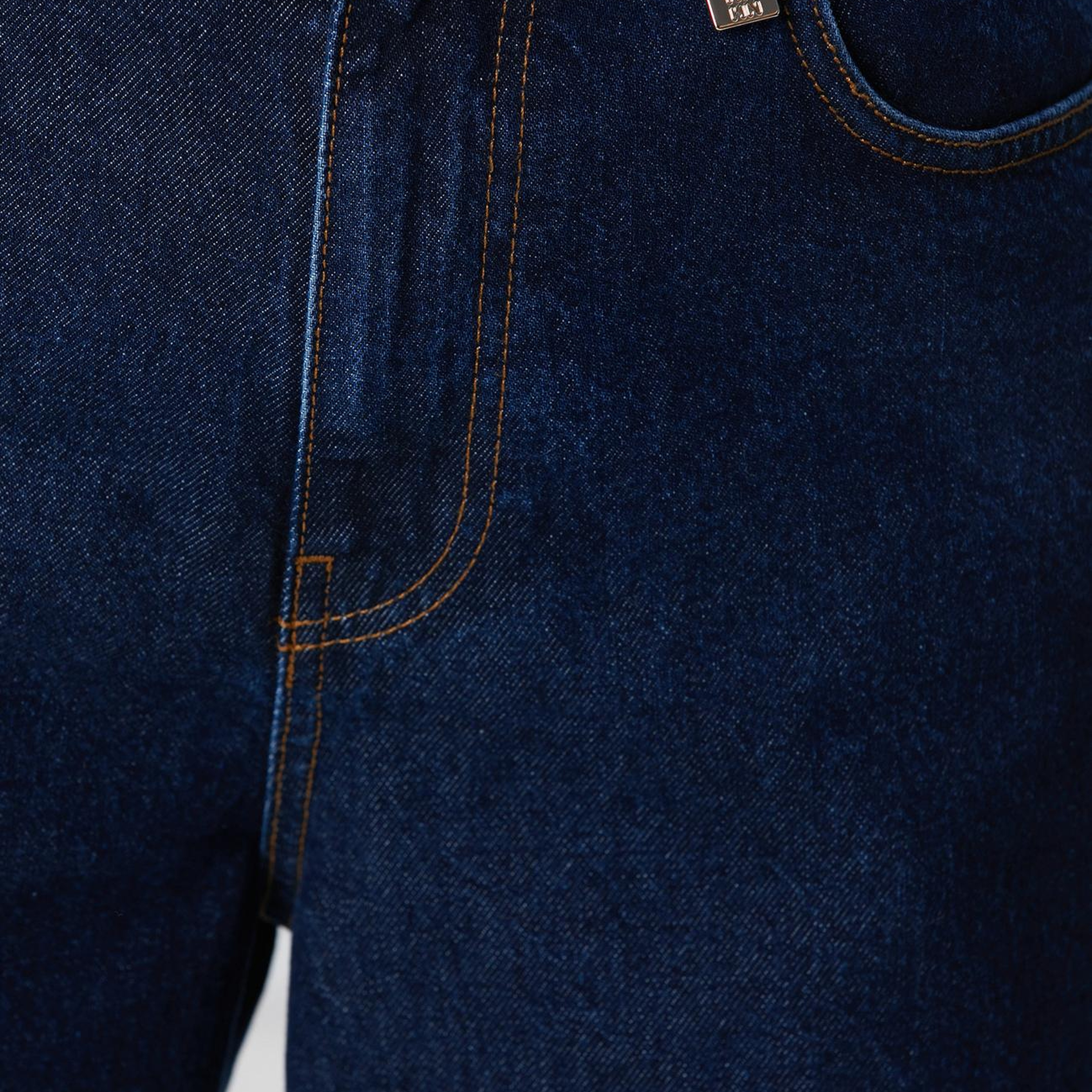 Network Kadın Koyu Lacivert Yüksek Bel Denim Pantolon