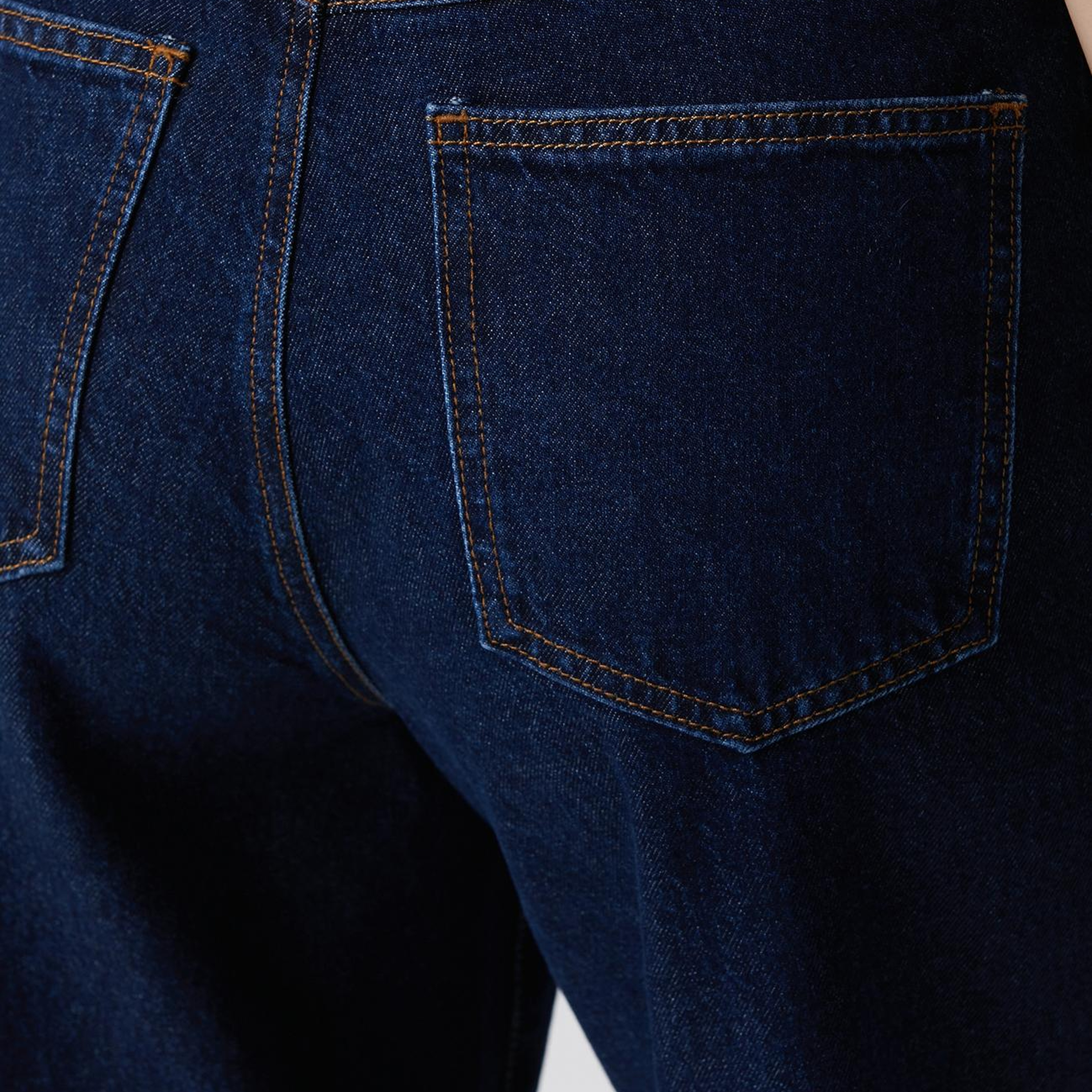 Network Kadın Koyu Lacivert Yüksek Bel Denim Pantolon