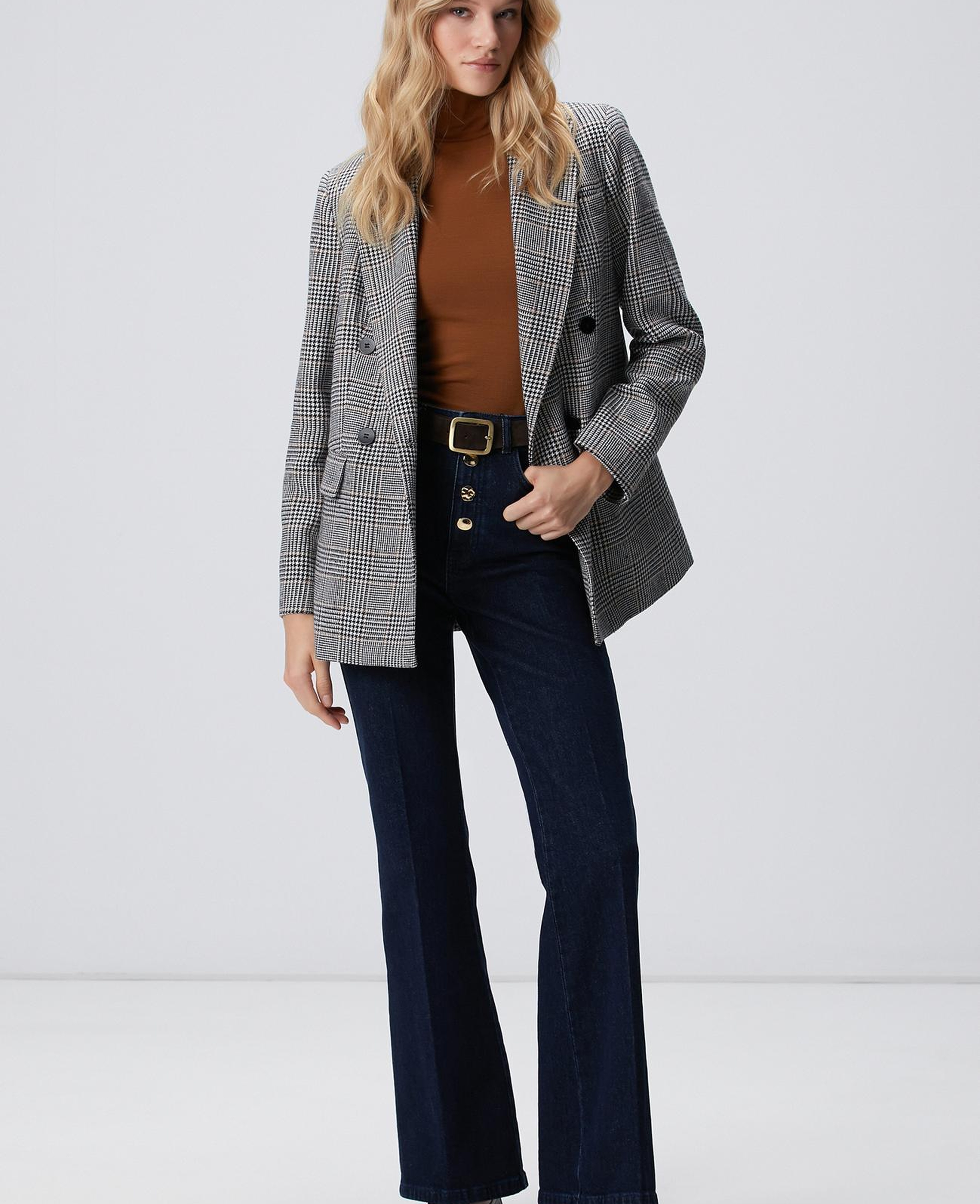 Network Kadın Indigo Flare Denim Pantolon