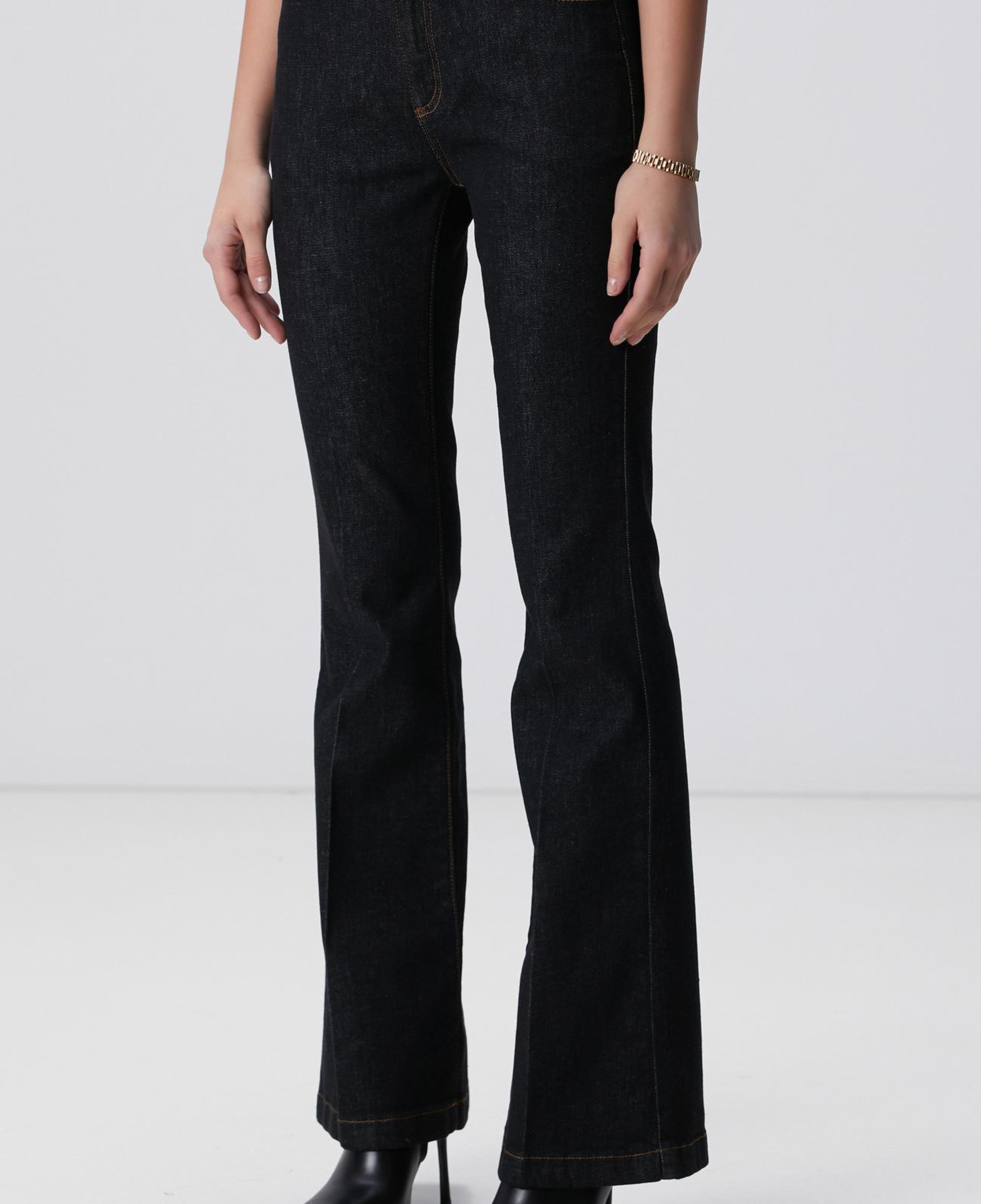 Network Kadın Antrasit Denim Pantolon