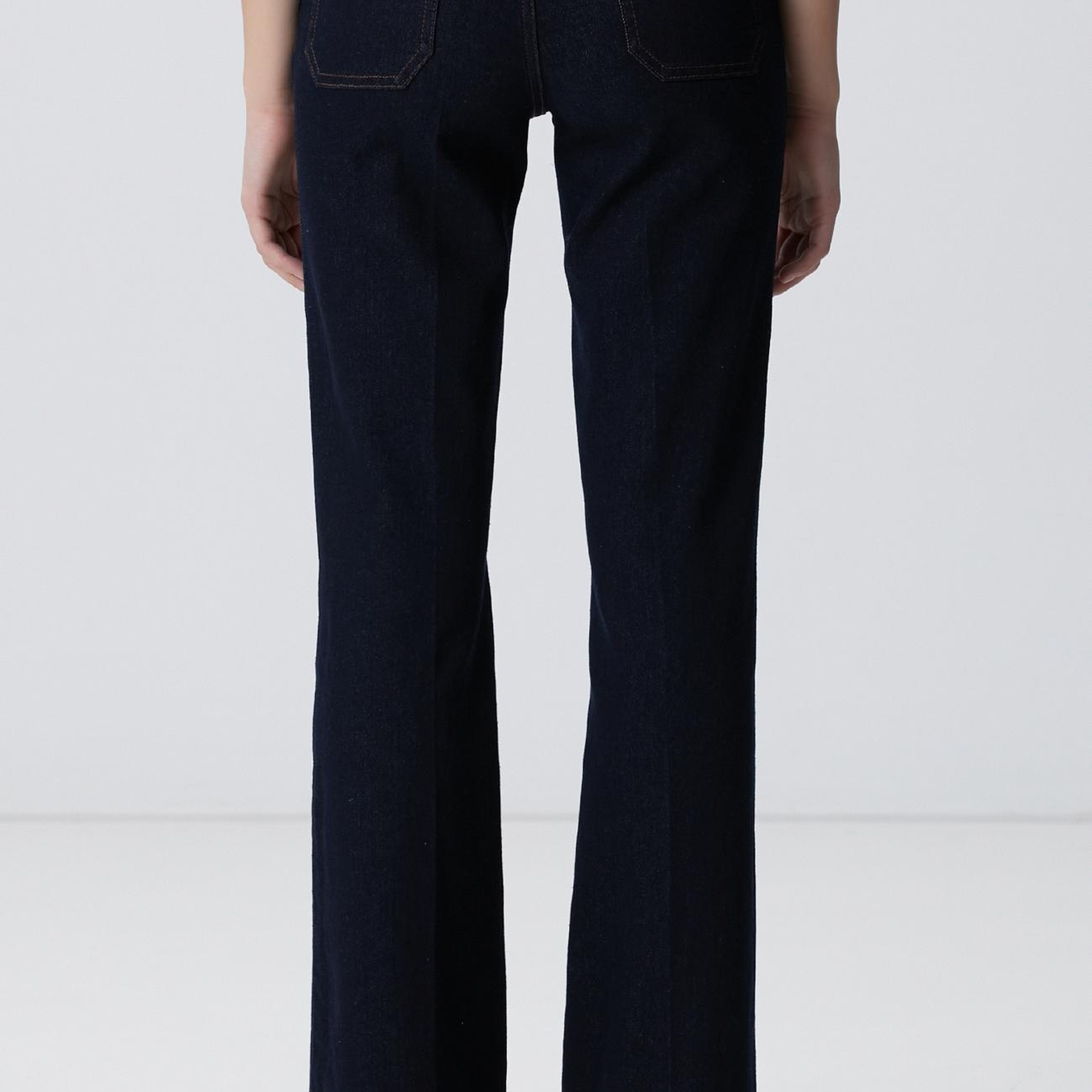 Network Kadın Lacivert Denim Pantolon