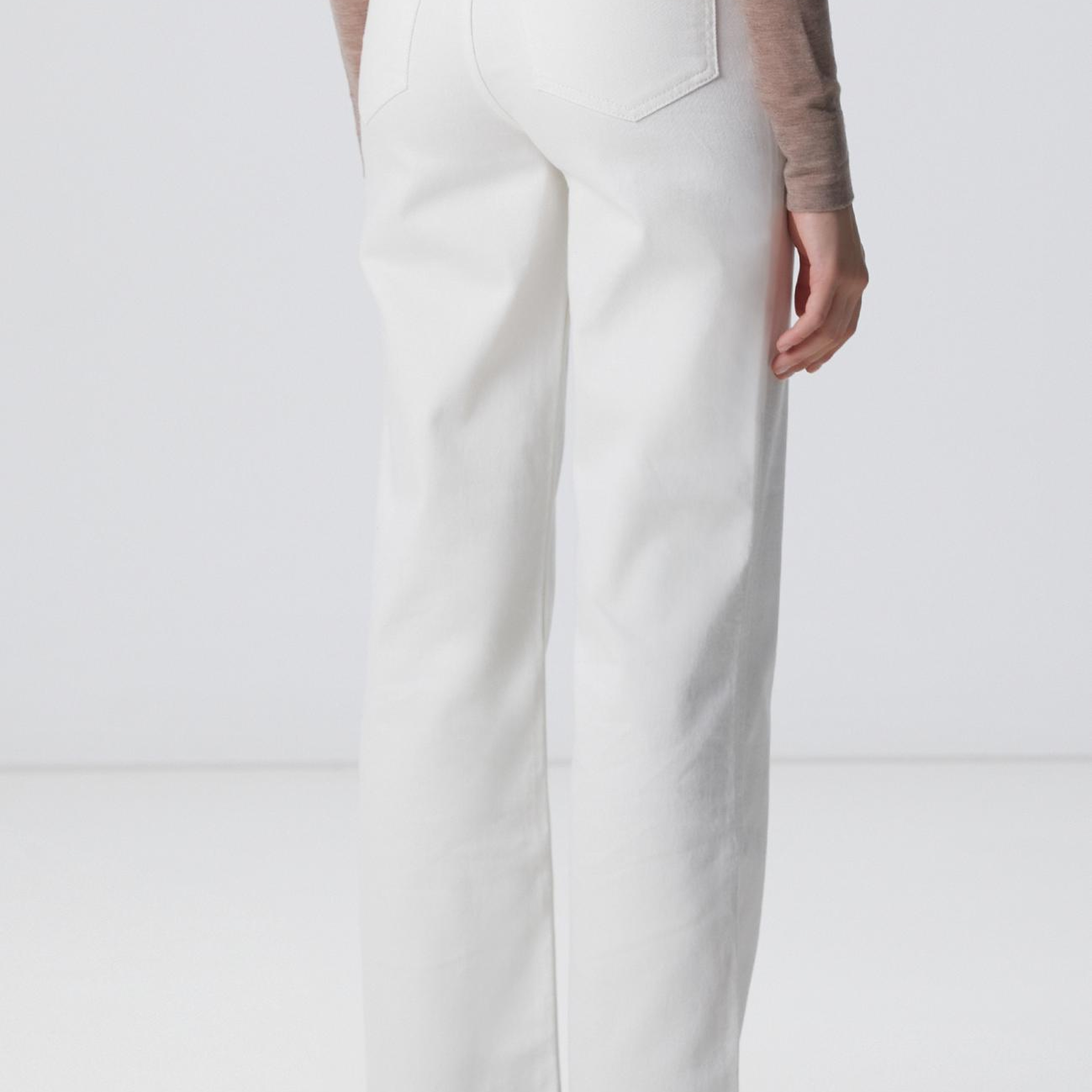 Network Kadın Kırık Beyaz Denim Pantolon