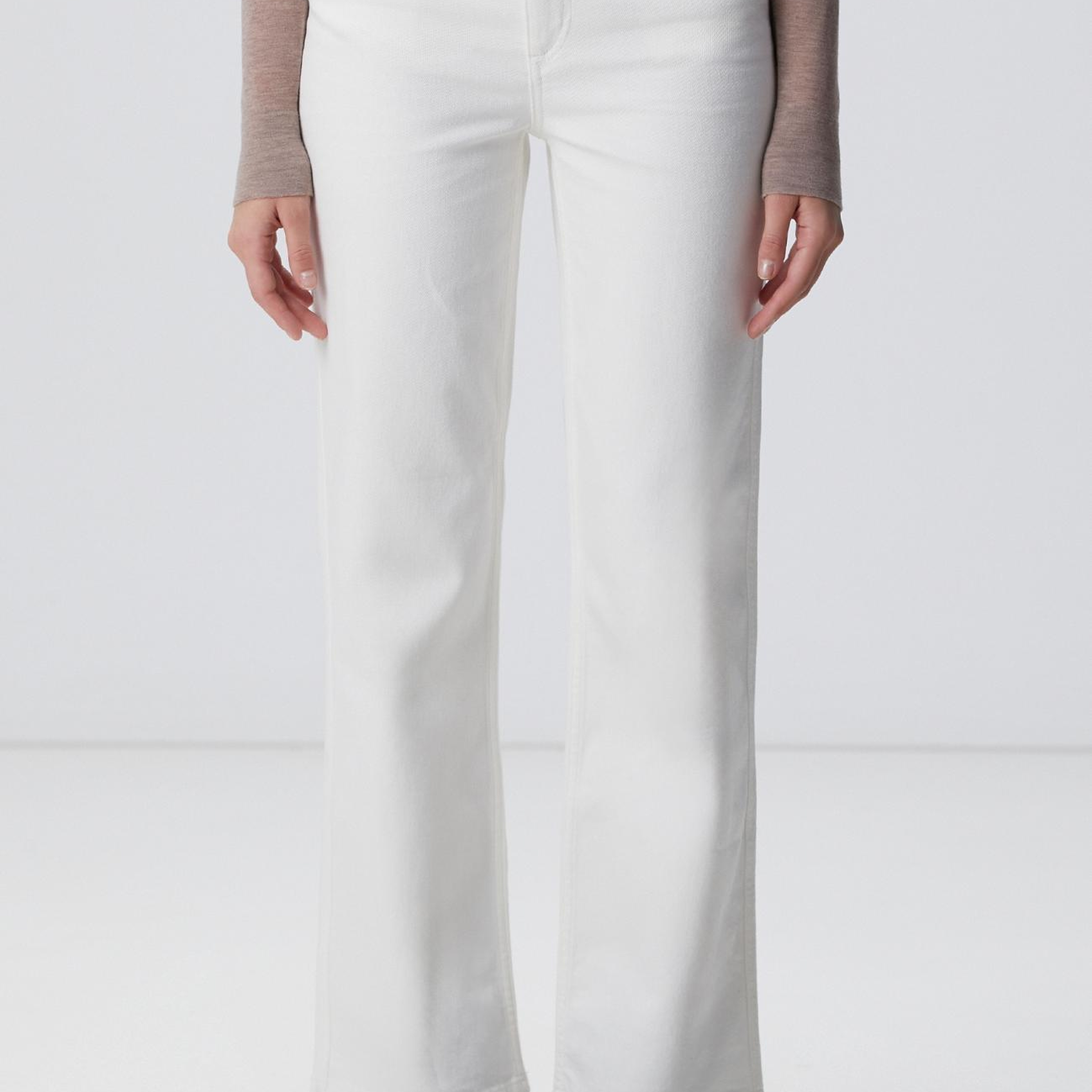 Network Kadın Kırık Beyaz Denim Pantolon